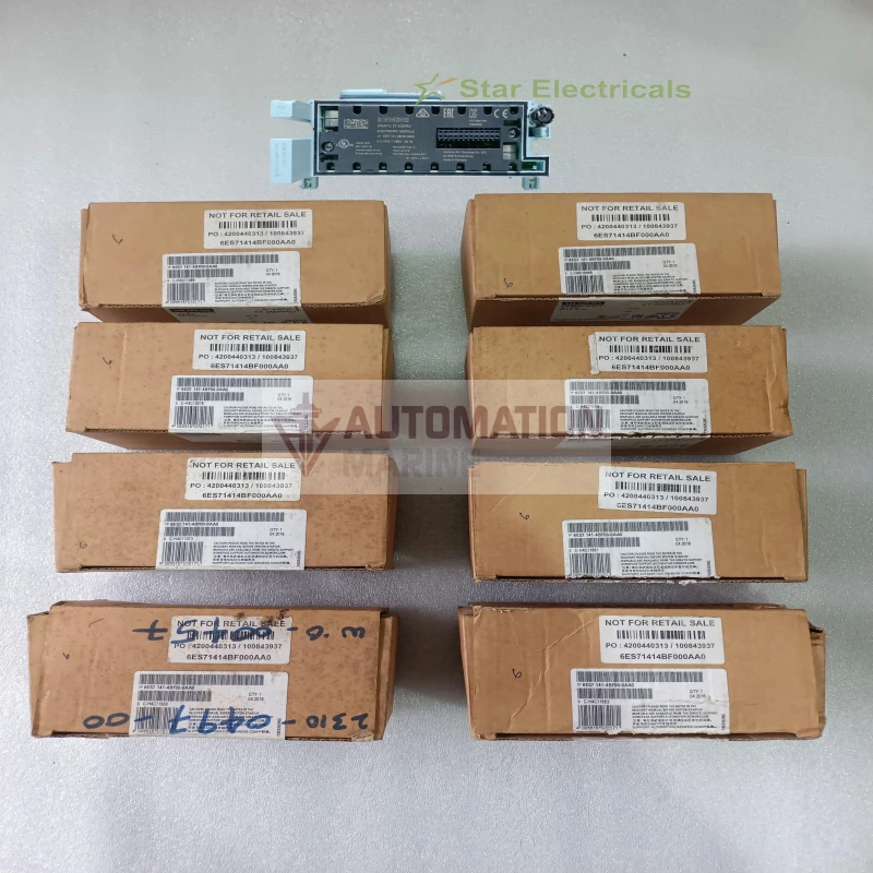 SIEMENS 6ES7141-4BF00-0AA0 SIMATIC ET 200PRO MODULE MODULE