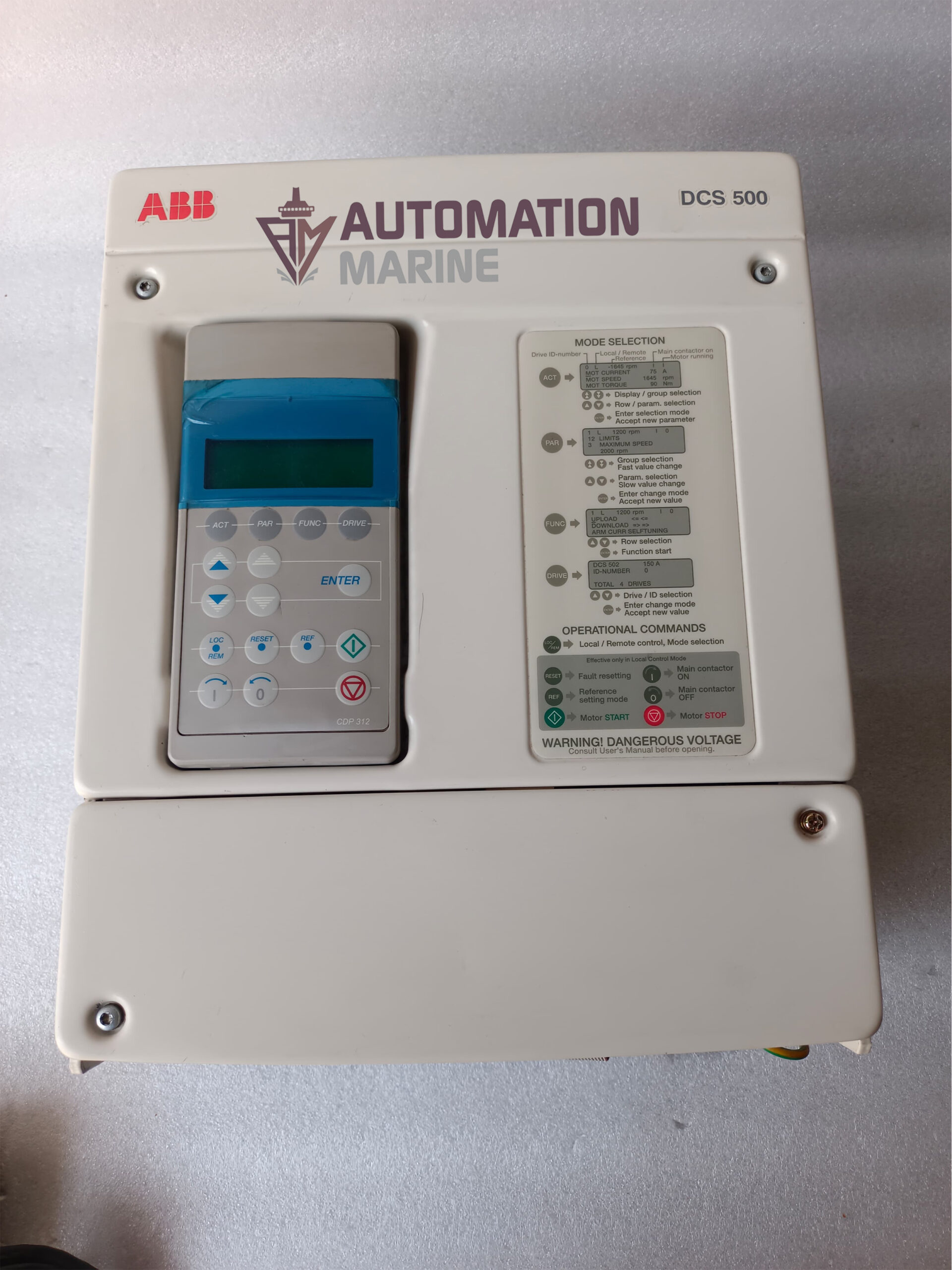 ABB DCS500 DCS501B0075-51-2100000-000000000 DC Drive | Industrial DC Motor Speed Controller And Converter Drive DC DRIVE