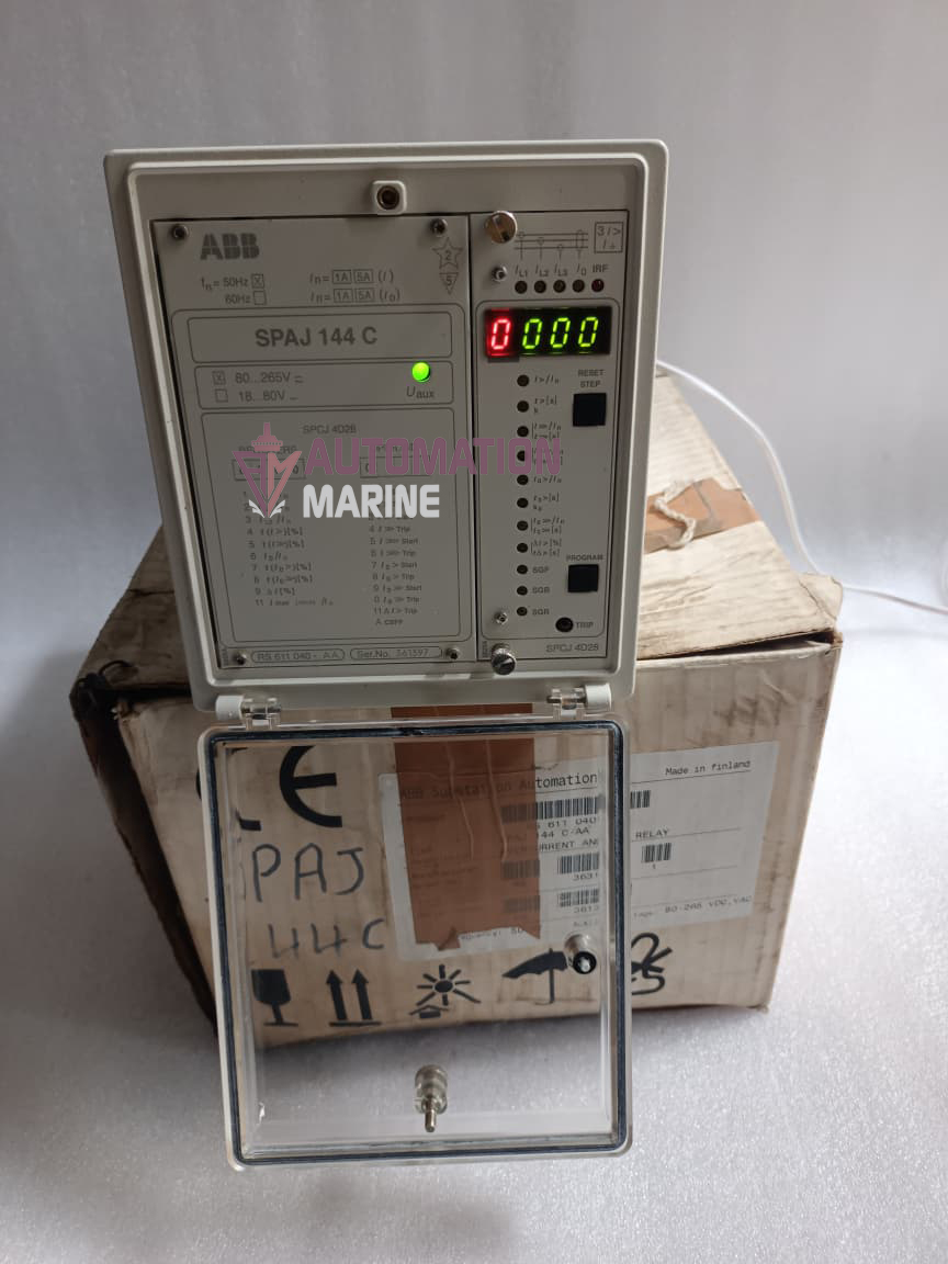 ABB SPAJ 144 C / SPAJ 144 C-AA Overcurrent And Earth-Fault Relay – Advanced Electrical Protection Relay System RELAY