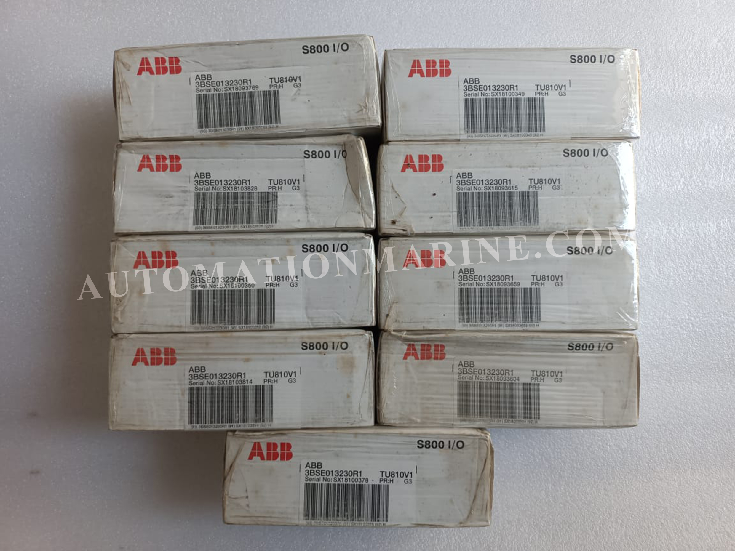ABB TU810V1 3BSE013230R1 Compact Module Termination Unit (MTU) for S800 I/O System  SALE FOR LOT 9 QTY ONLY 1499$ MODULE