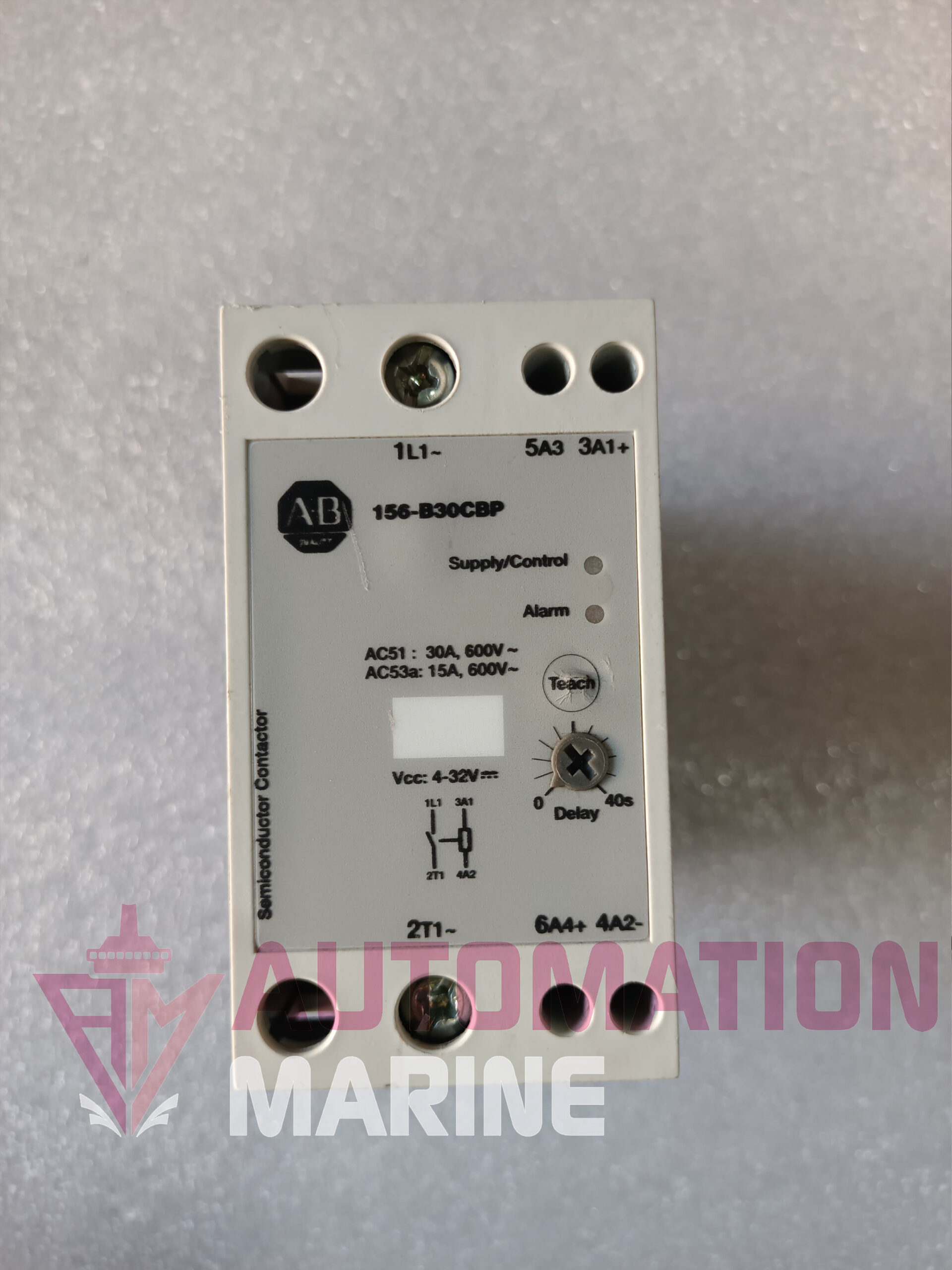 Allen-Bradley 156-B30CBP Manual Motor Starter | Bulletin 156 Motor Protection Switch for Industrial Automation CONTACTOR