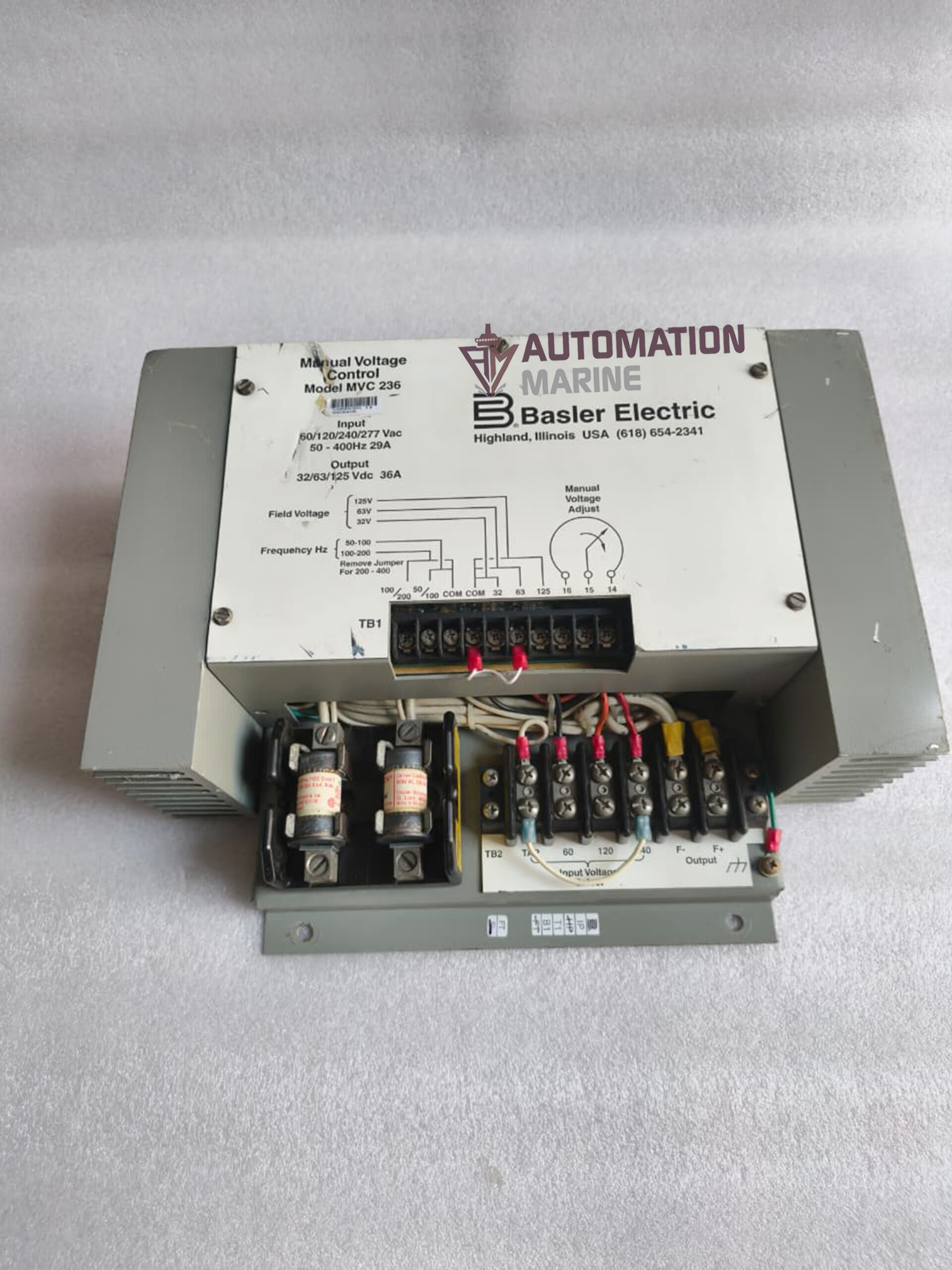 BASLER MVC236 9204300100 Manual Voltage Control | Generator Manual Excitation And Voltage Control Module CONTROLLER