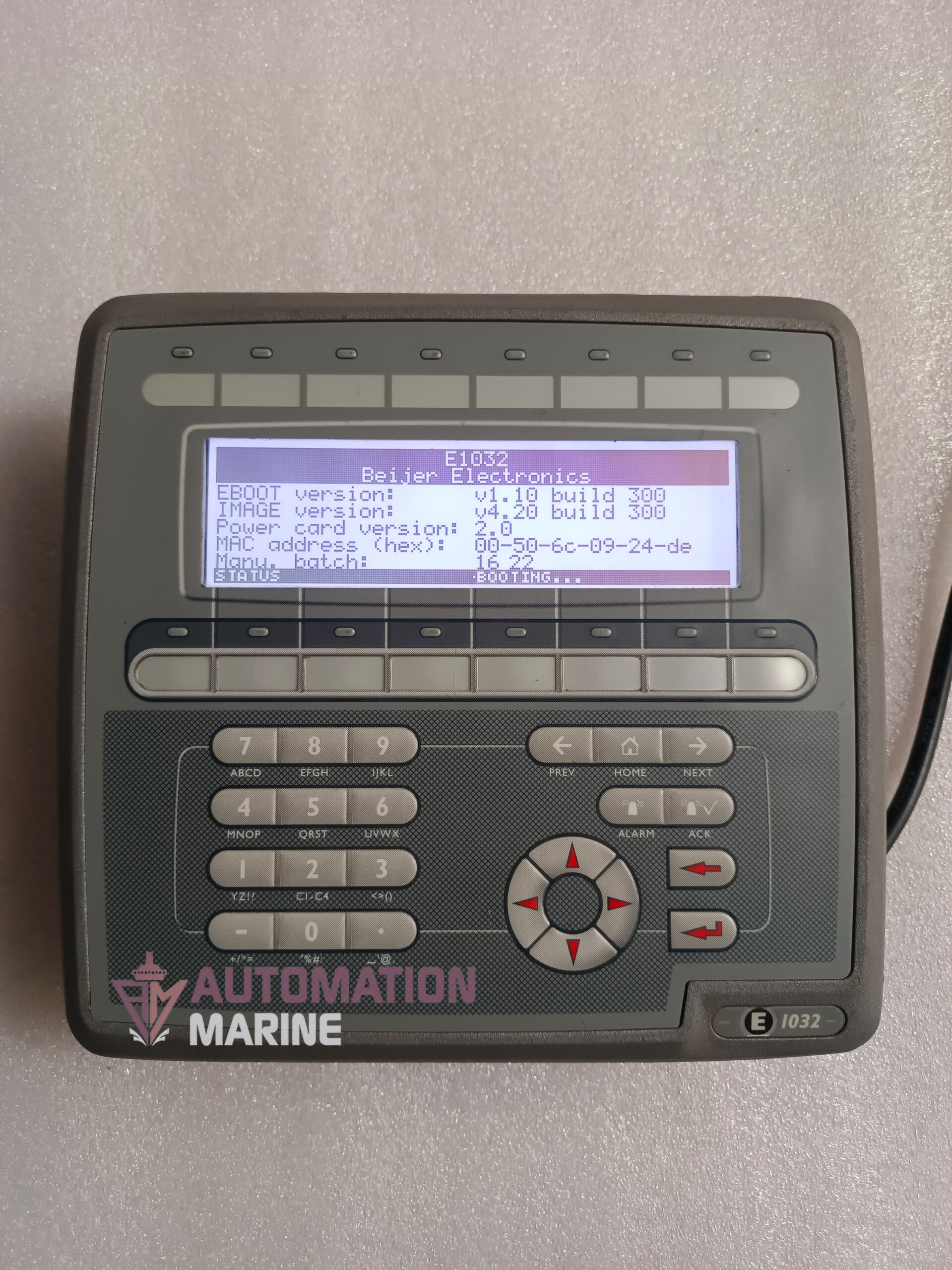 Beijer E1032 06701C Industrial Touch Screen HMI Operator Panel HUMAN MACHINE INTERFACE (HMI)