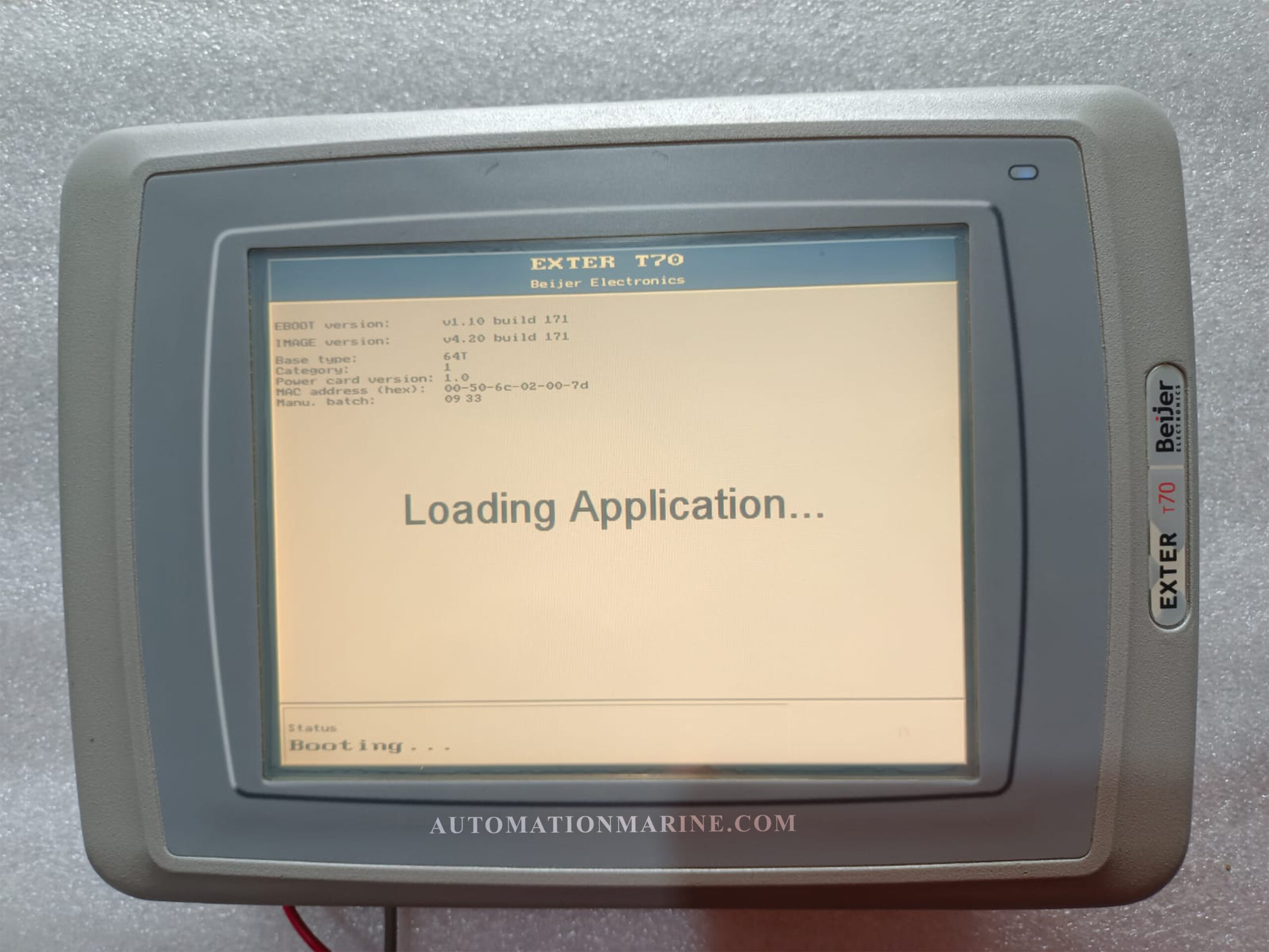 Beijer EXTER T70 06010B HMI | 7 Industrial Touchscreen Operator Panel HUMAN MACHINE INTERFACE (HMI)