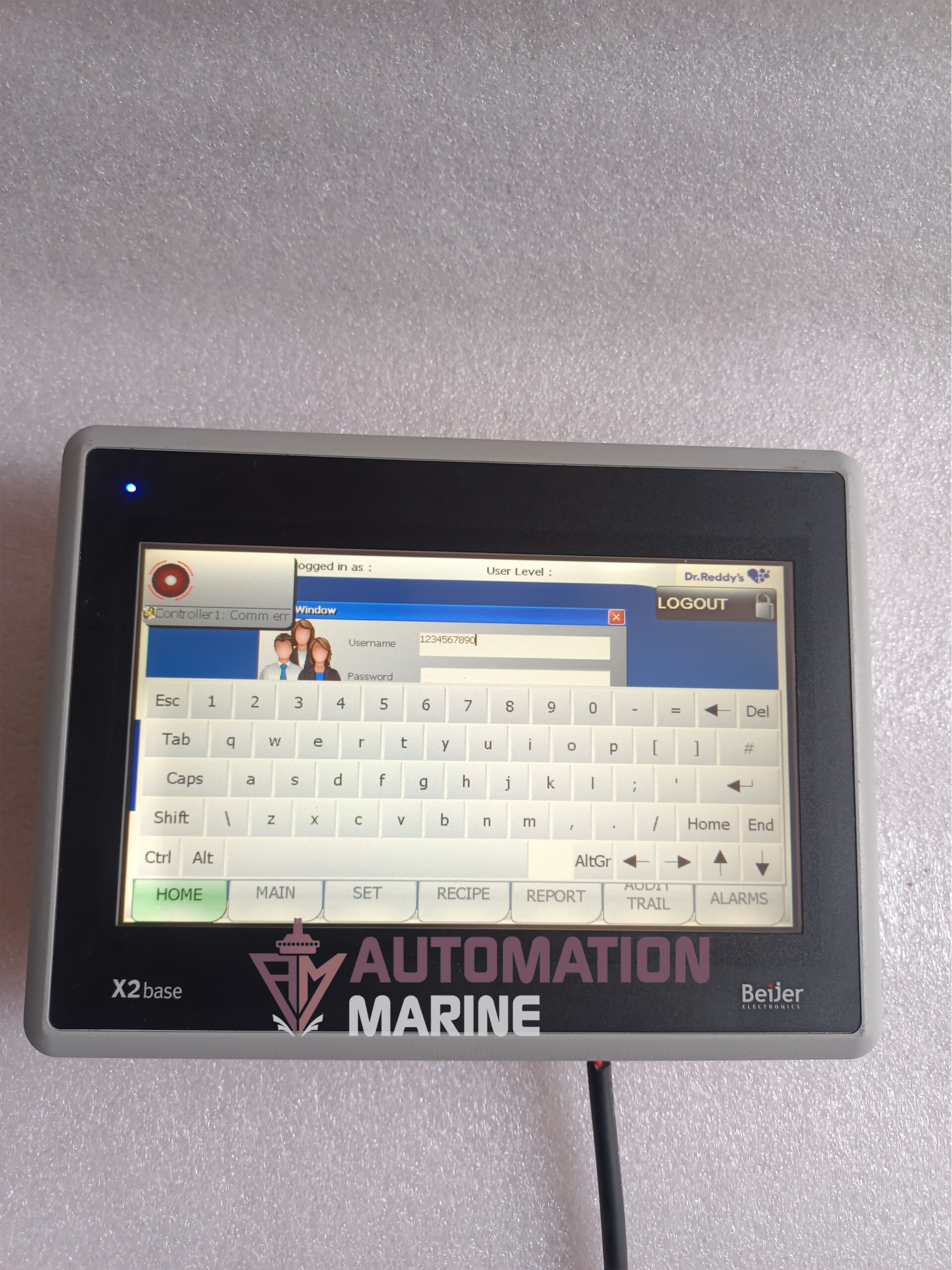 Beijer X2 Base 7-F2 630005205 Industrial HMI Touch Panel for Automation Systems HUMAN MACHINE INTERFACE (HMI)
