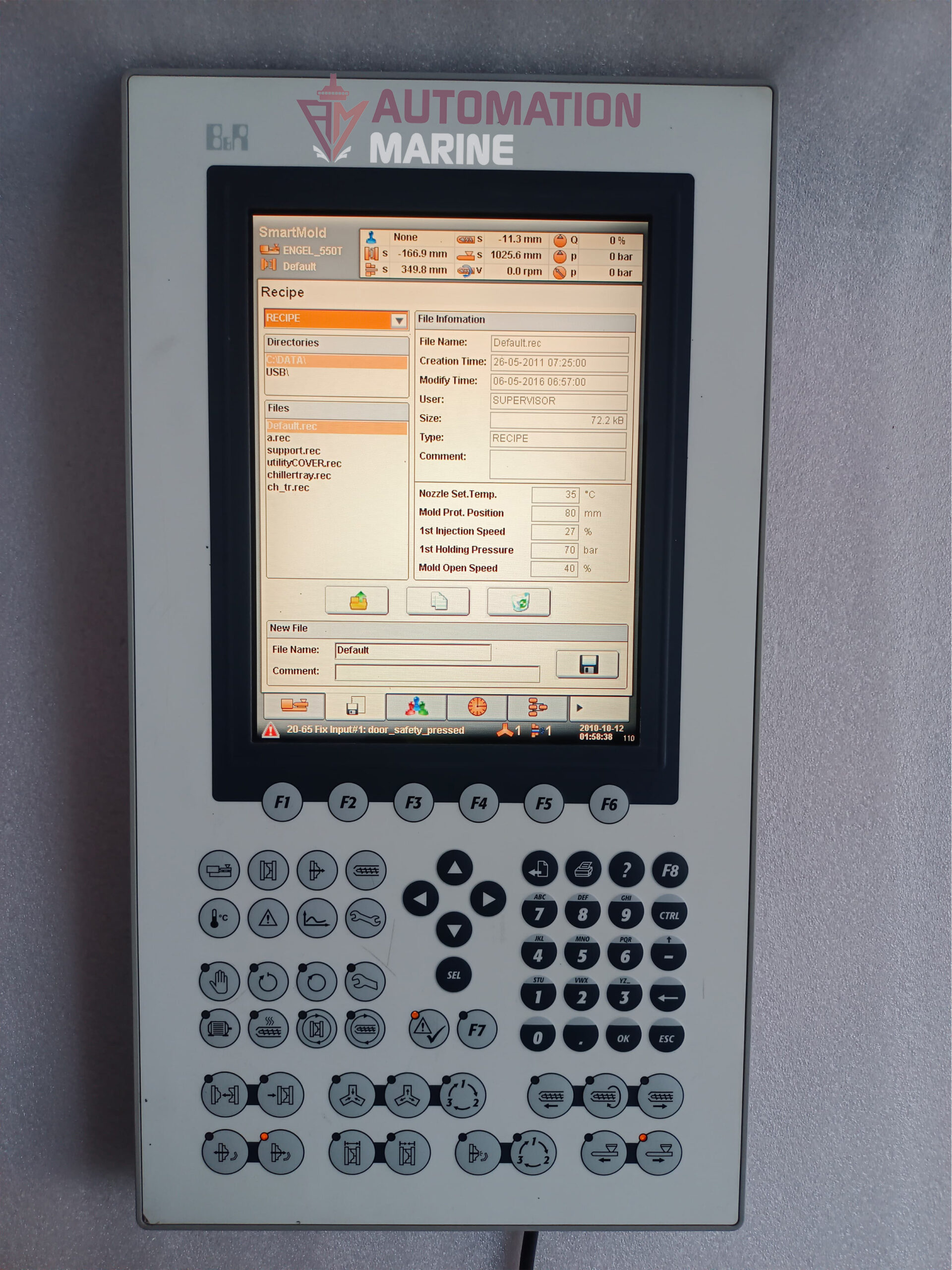 B AND R 4PP065.1043-K01 Industrial Automation Touch Panel HMI Display HUMAN MACHINE INTERFACE (HMI)