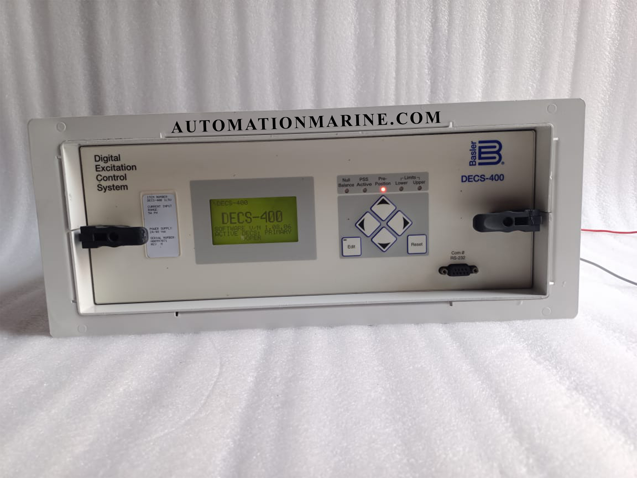 BASLER DECS-400 1L5U Digital Excitation Control System | Automatic Voltage Regulator (AVR) And Generator Excitation Controller CONTROLLER