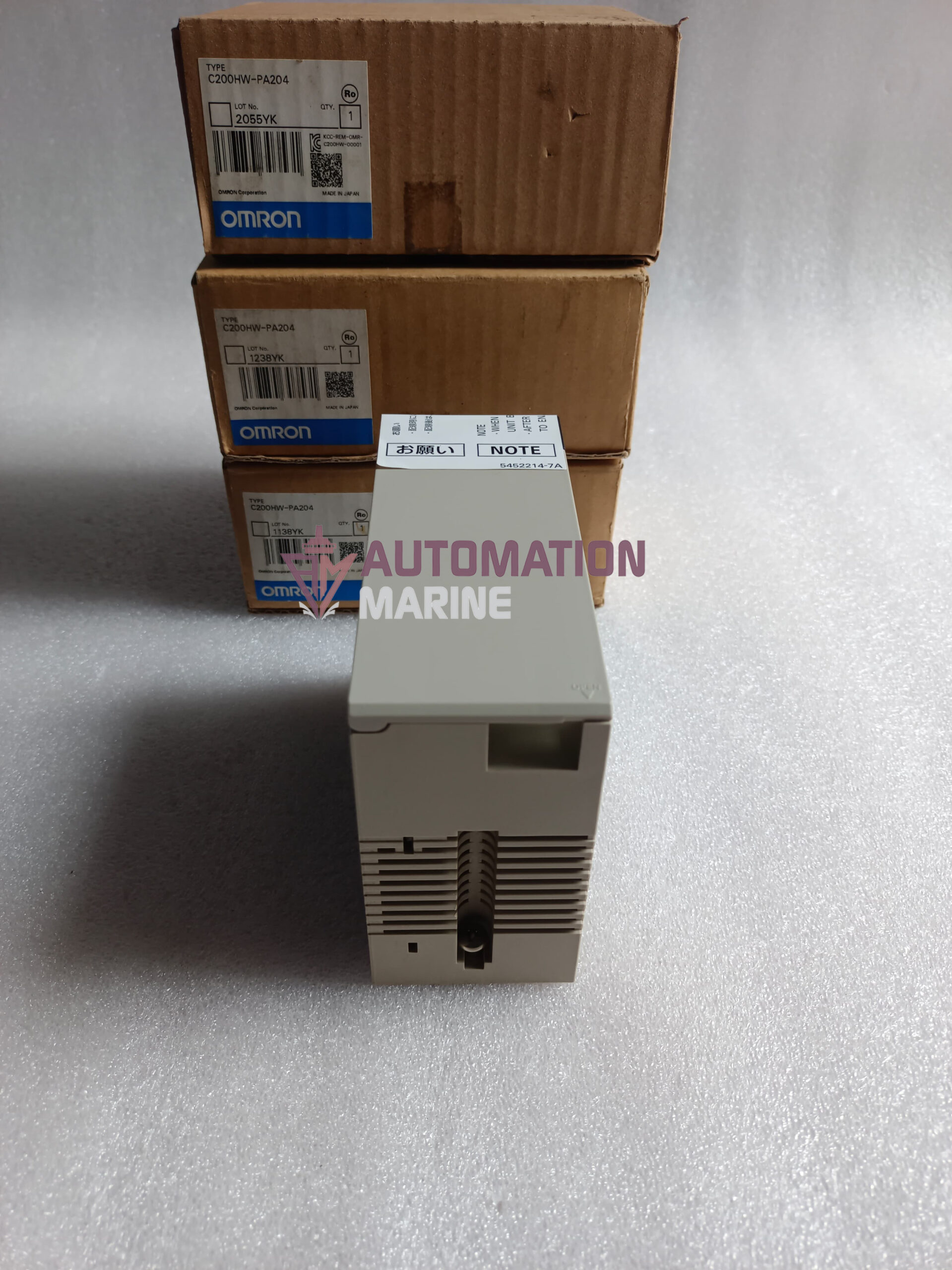 OMRON POWER SUPPLY UNIT PA204 C200HW-PA204 – Industrial PLC Power Supply Unit for Automation Systems PROGRAMMABLE LOGIC CONTROLLER (PLC)