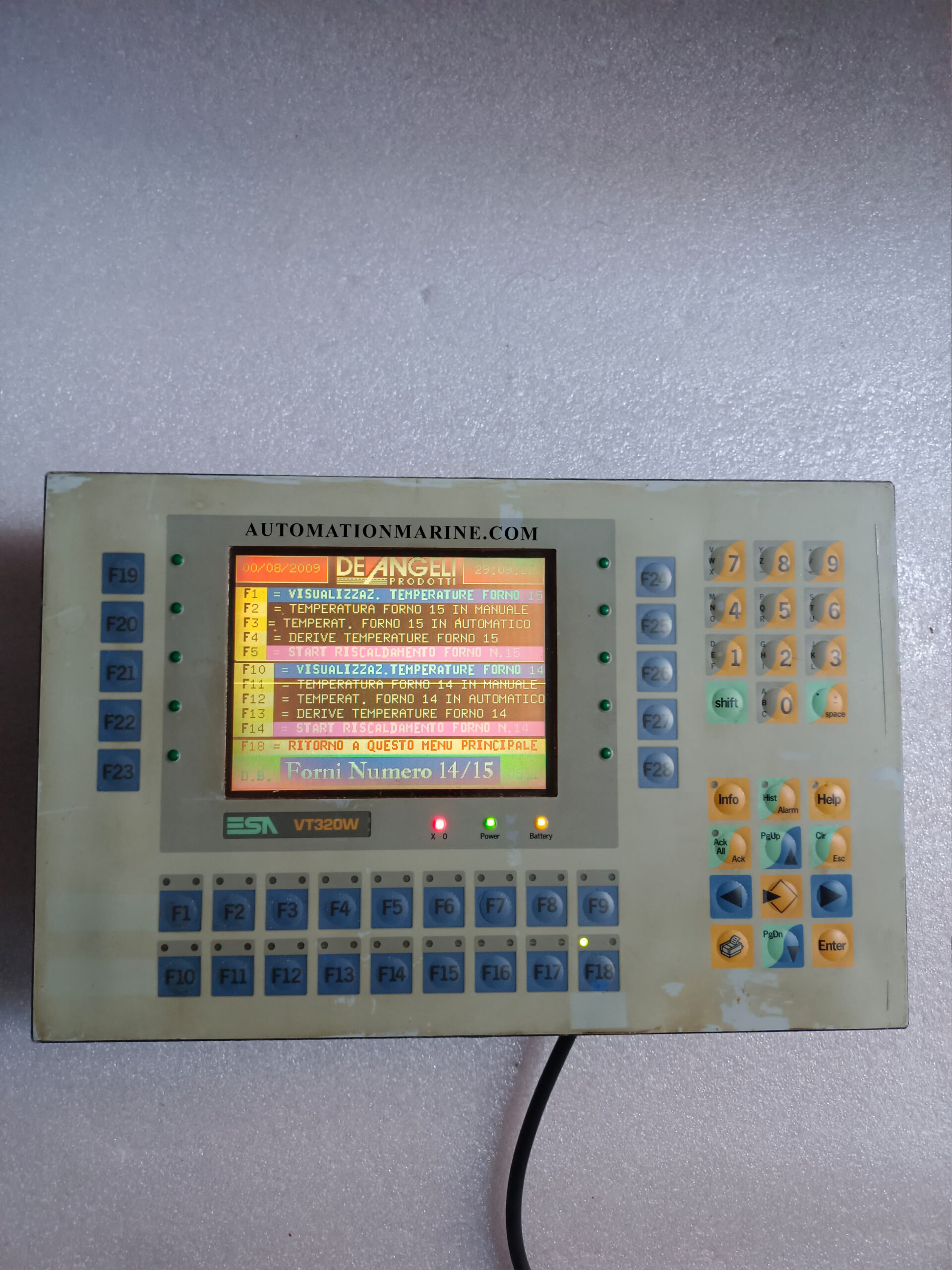 ESA VT320W HMI Touch Panel VT320WA0000 | Industrial Widescreen Operator Interface for Automation HUMAN MACHINE INTERFACE (HMI)