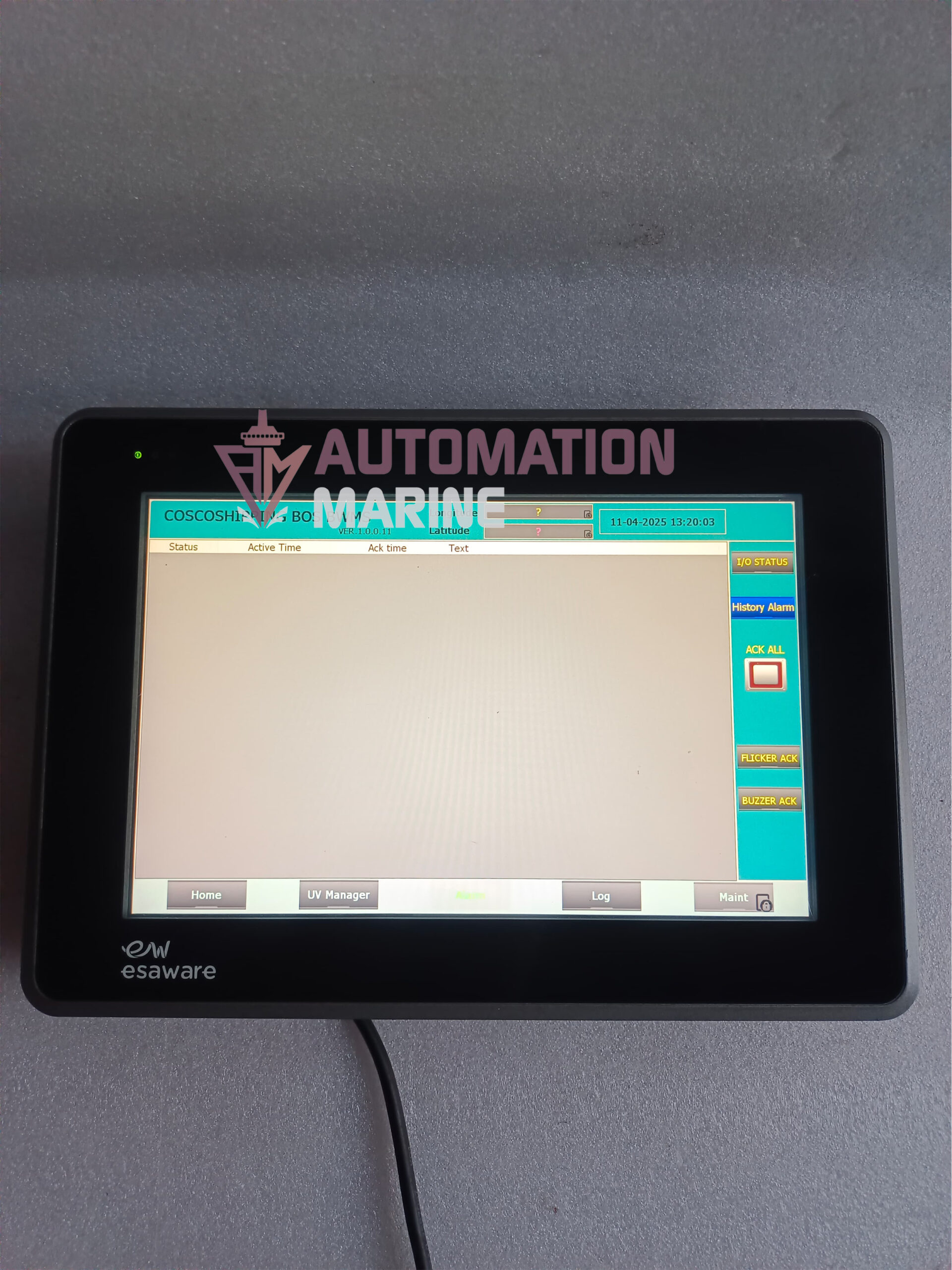 ESAWARE EW112AA0SP – Advanced Industrial HMI Operator Interface Panel HUMAN MACHINE INTERFACE (HMI)