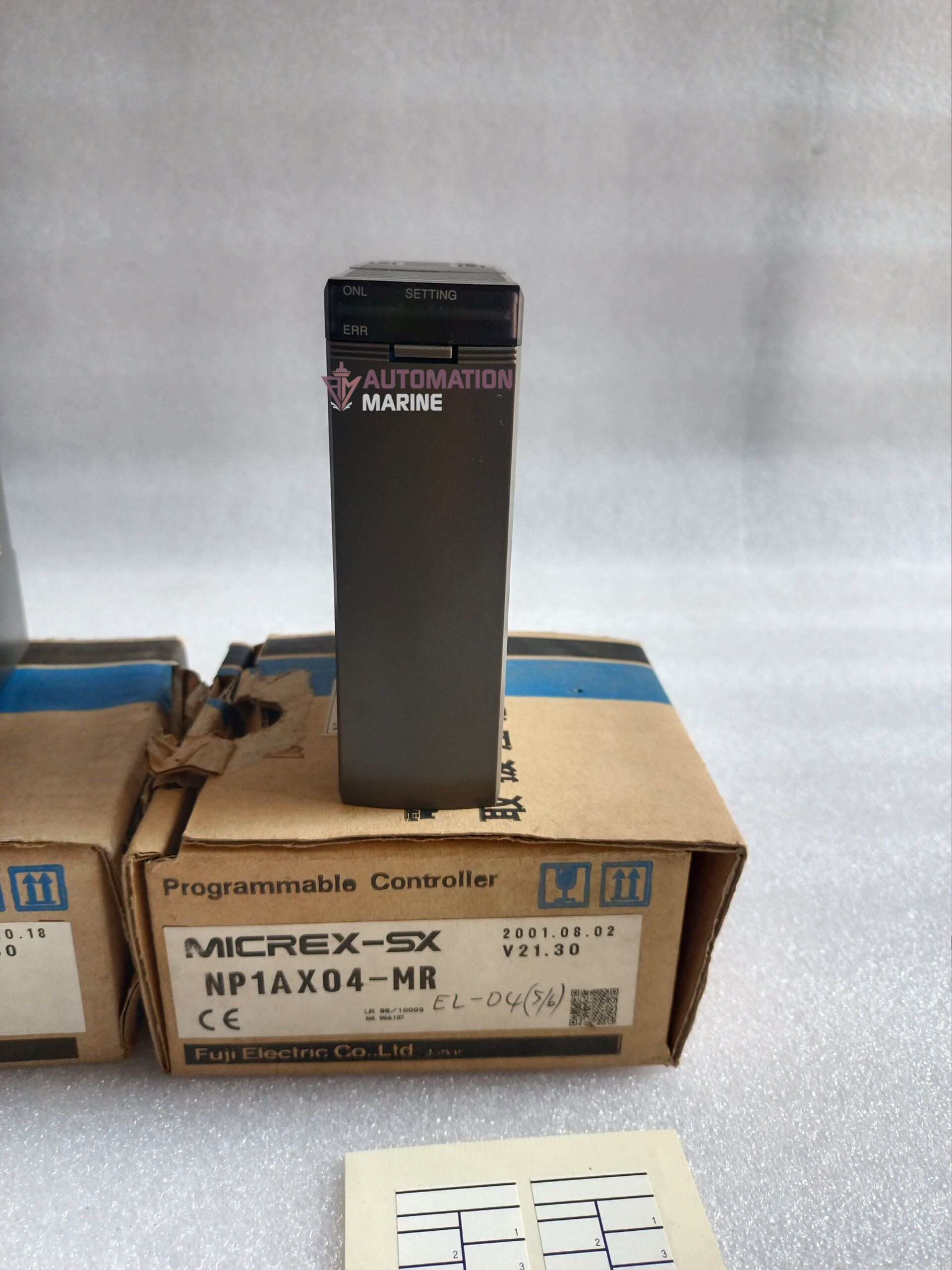 Fuji Electric Micrex-SX NP1AX04-MR Analog Input Module | 4-Channel AI | PLC Expansion Card MODULE