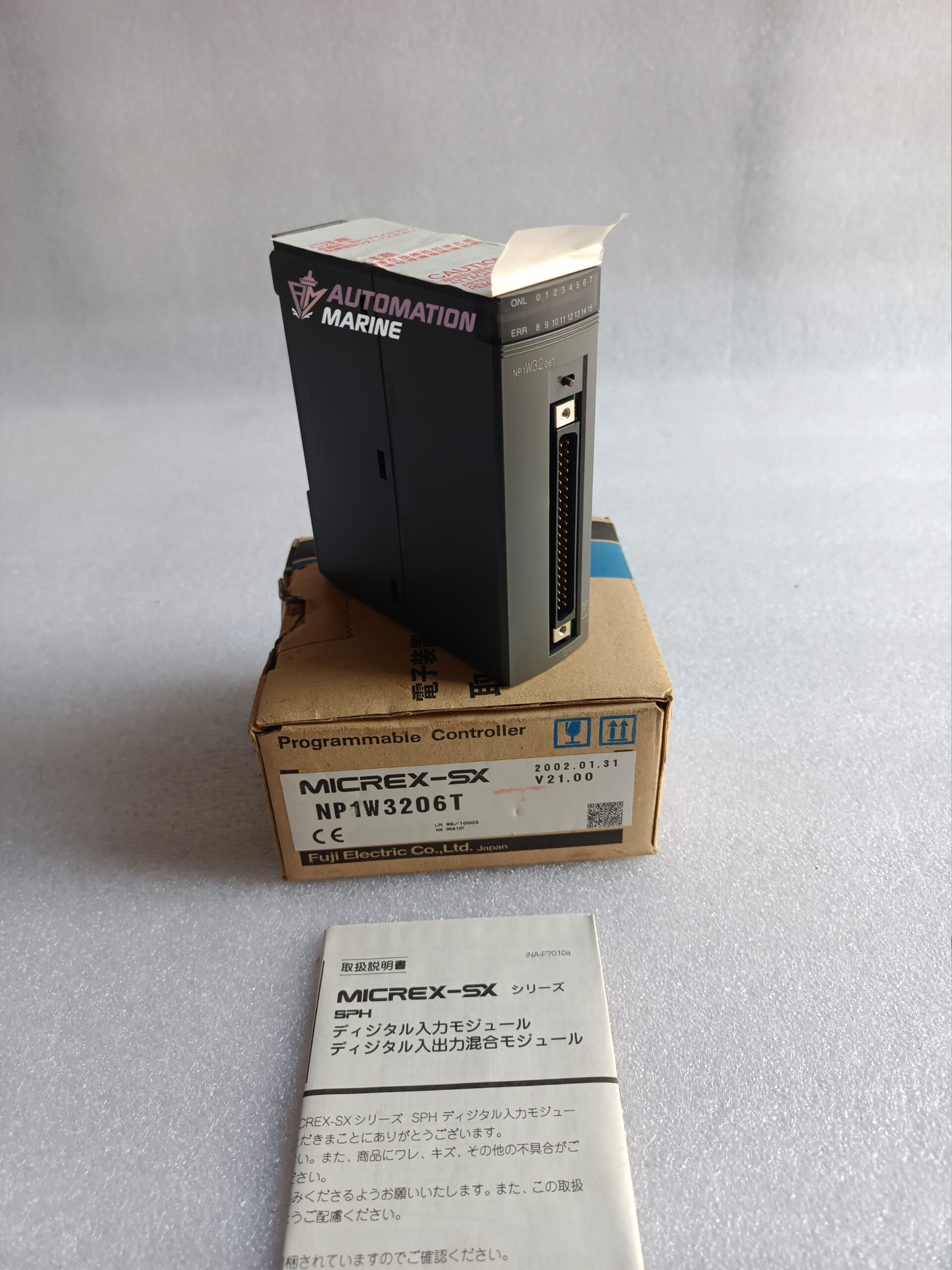 Fuji Electric MICREX-SX NP1W3206T Digital I/O Module | High-Speed Industrial PLC I/O Expansion Unit MODULE