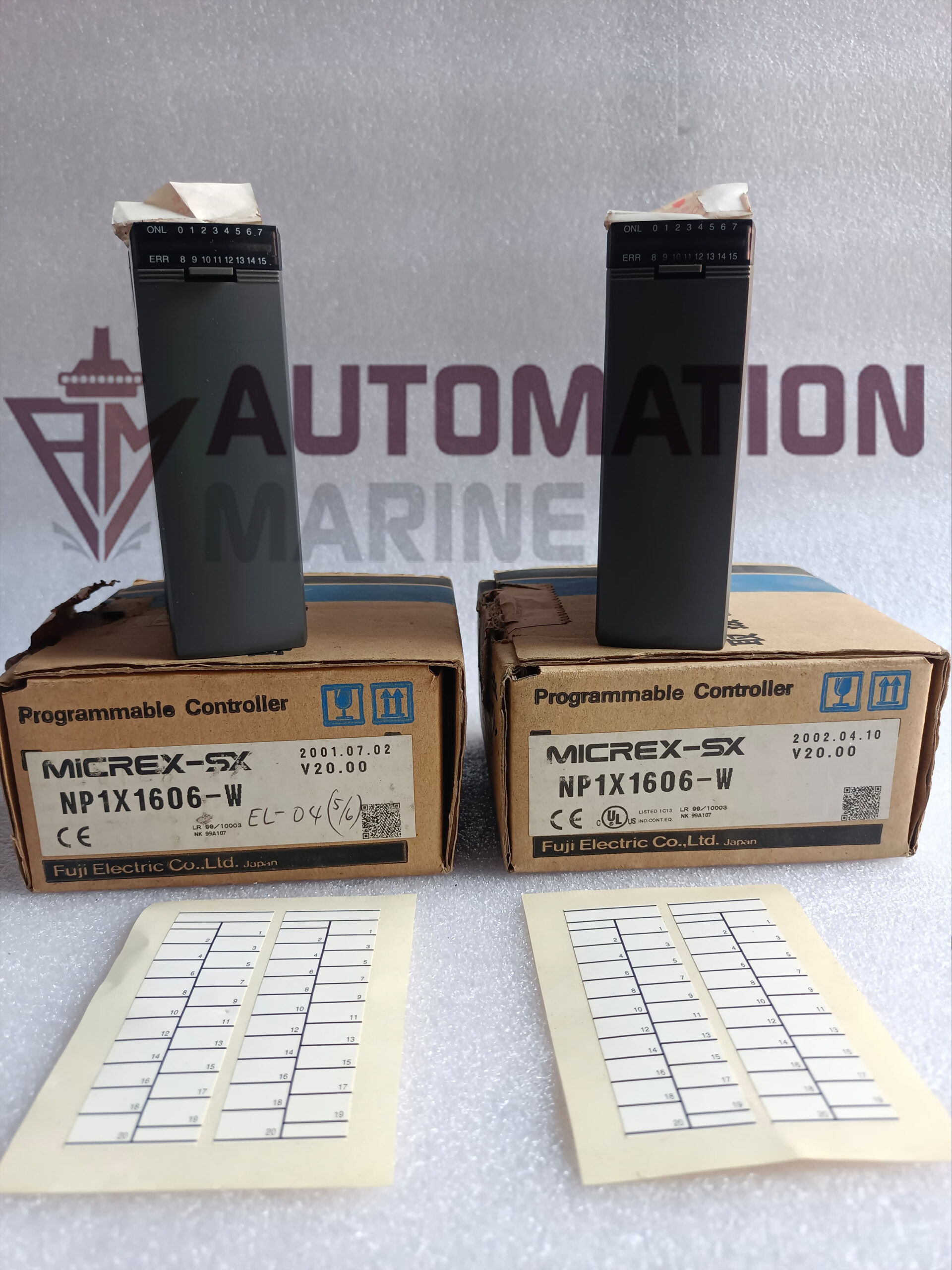 Fuji Electric MICREX-SX NP1X1606-W Digital Input Module – 16 Channel DI for MICREX-SX PLC MODULE