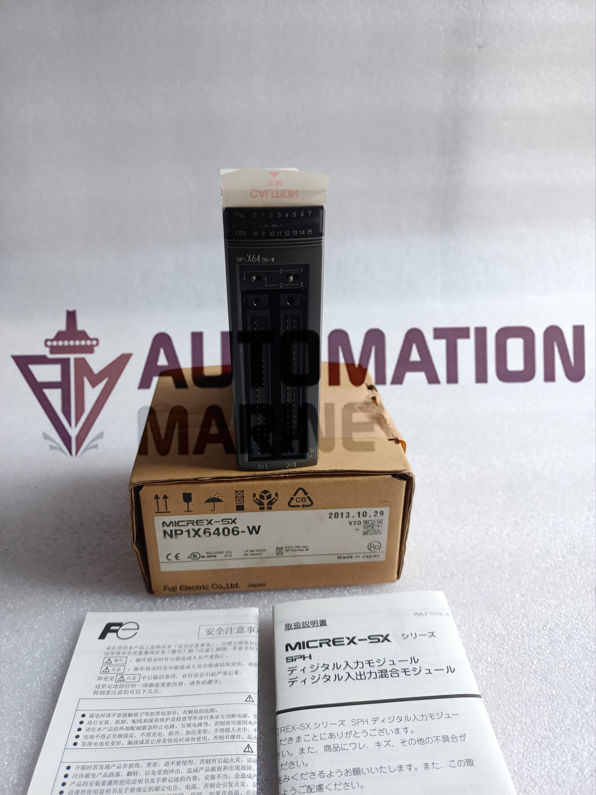 FUJI MICREX-SX NP1X6406-W Digital Input Module | 64 DI | 24V DC | PLC I/O Expansion MODULE