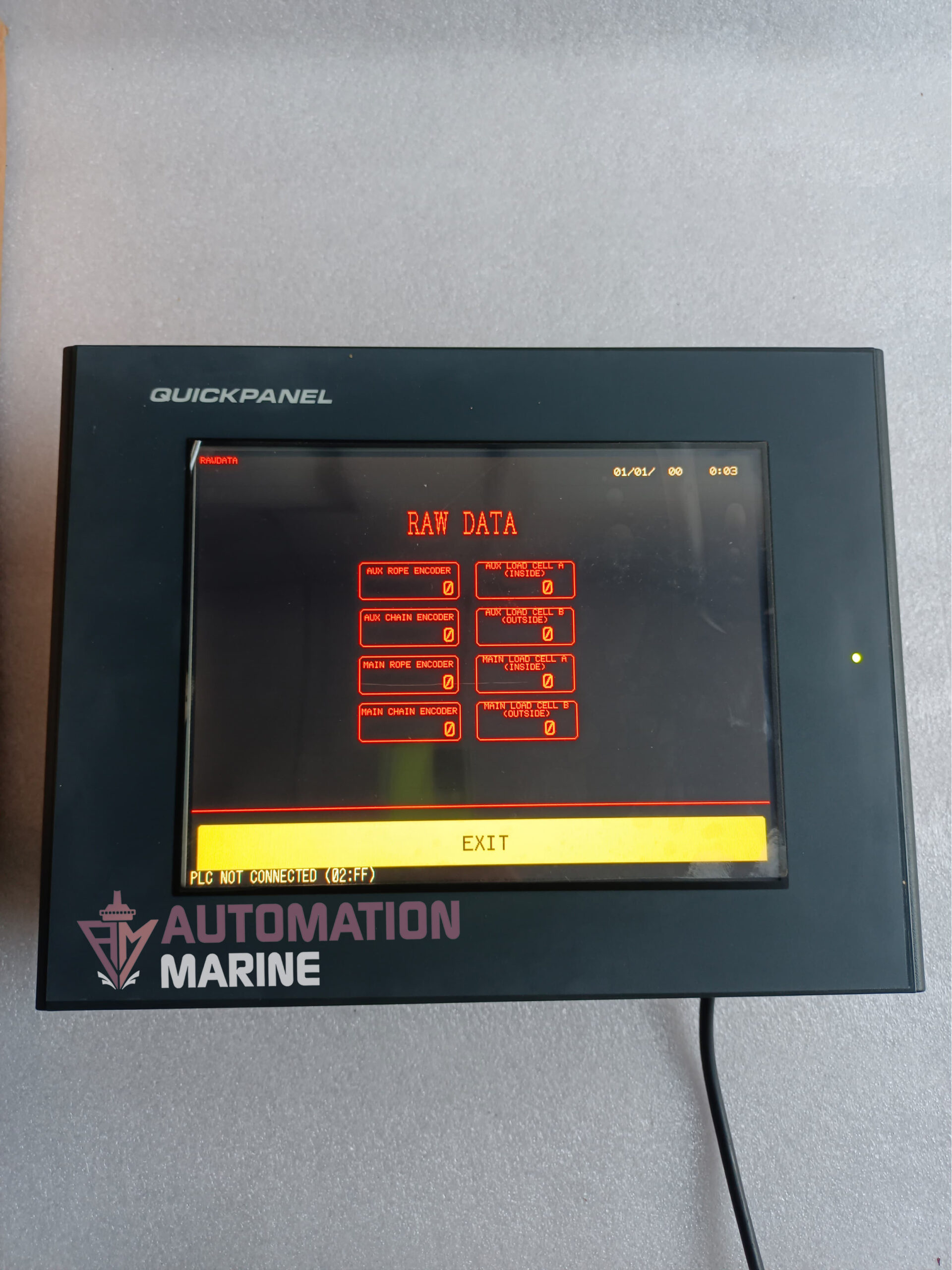 GE Fanuc QuickPanel CQPICTDE0000-A Industrial HMI Touch Panel – New with Box HUMAN MACHINE INTERFACE (HMI)
