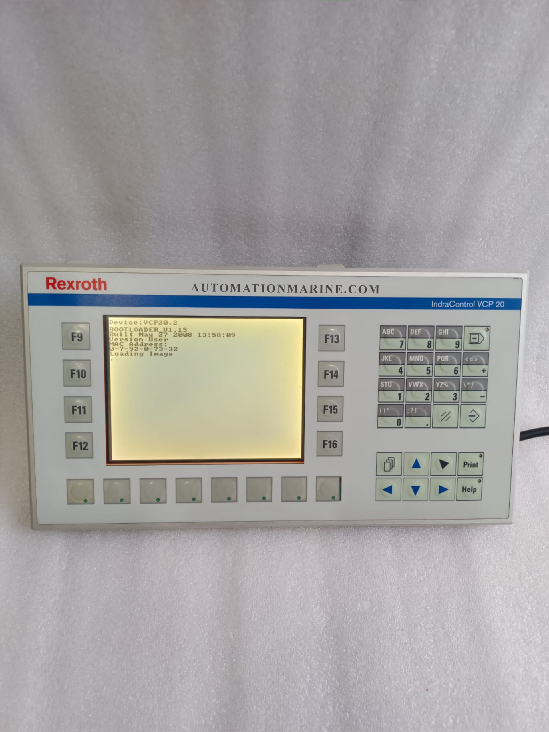 Rexroth IndraControl VCP20 VCP20.2DUN-003-PB-NN-PW Industrial HMI Operator Panel HUMAN MACHINE INTERFACE (HMI)