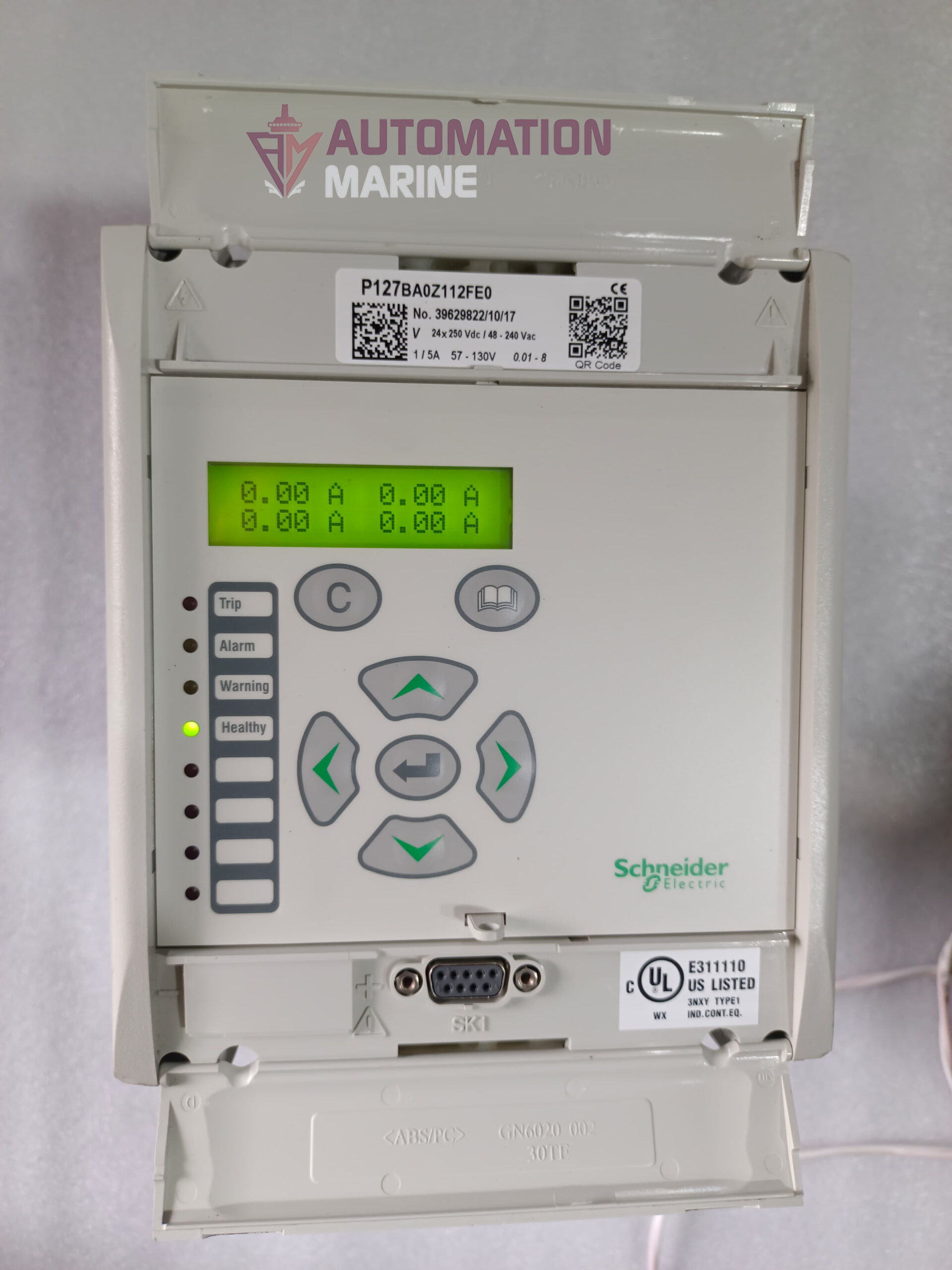 Schneider MiCOM P127 P127BA0Z112FE0 Protection Relay – Advanced Motor And Feeder Protection Relay RELAY