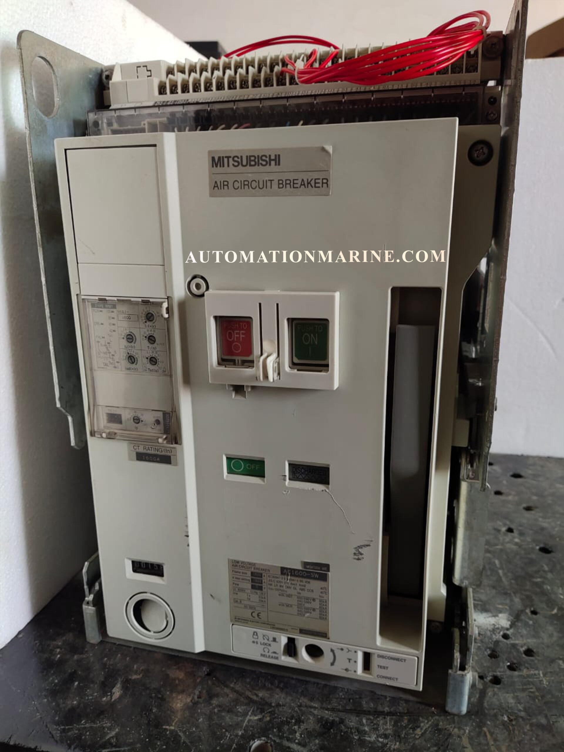 Mitsubishi AE1600-SW Air Circuit Breaker (ACB) 1600A Heavy Duty 3 Pole Industrial Power Protection Breaker AIR CIRCUIT BREAKER (ACB)