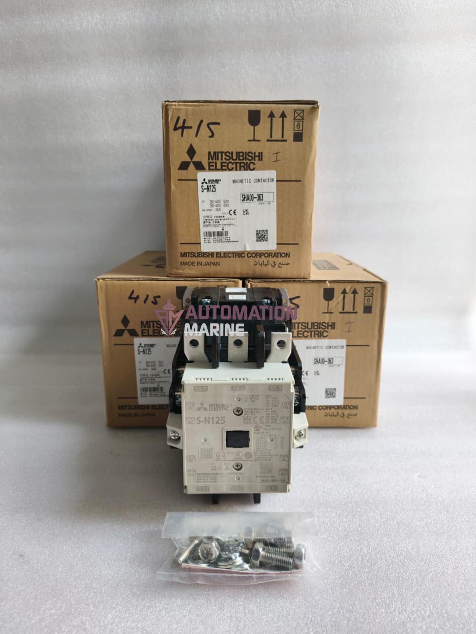 Mitsubishi Electric S-N125 (SN125) Magnetic Contactor | Heavy-Duty Industrial Motor Control Contactor CONTACTOR