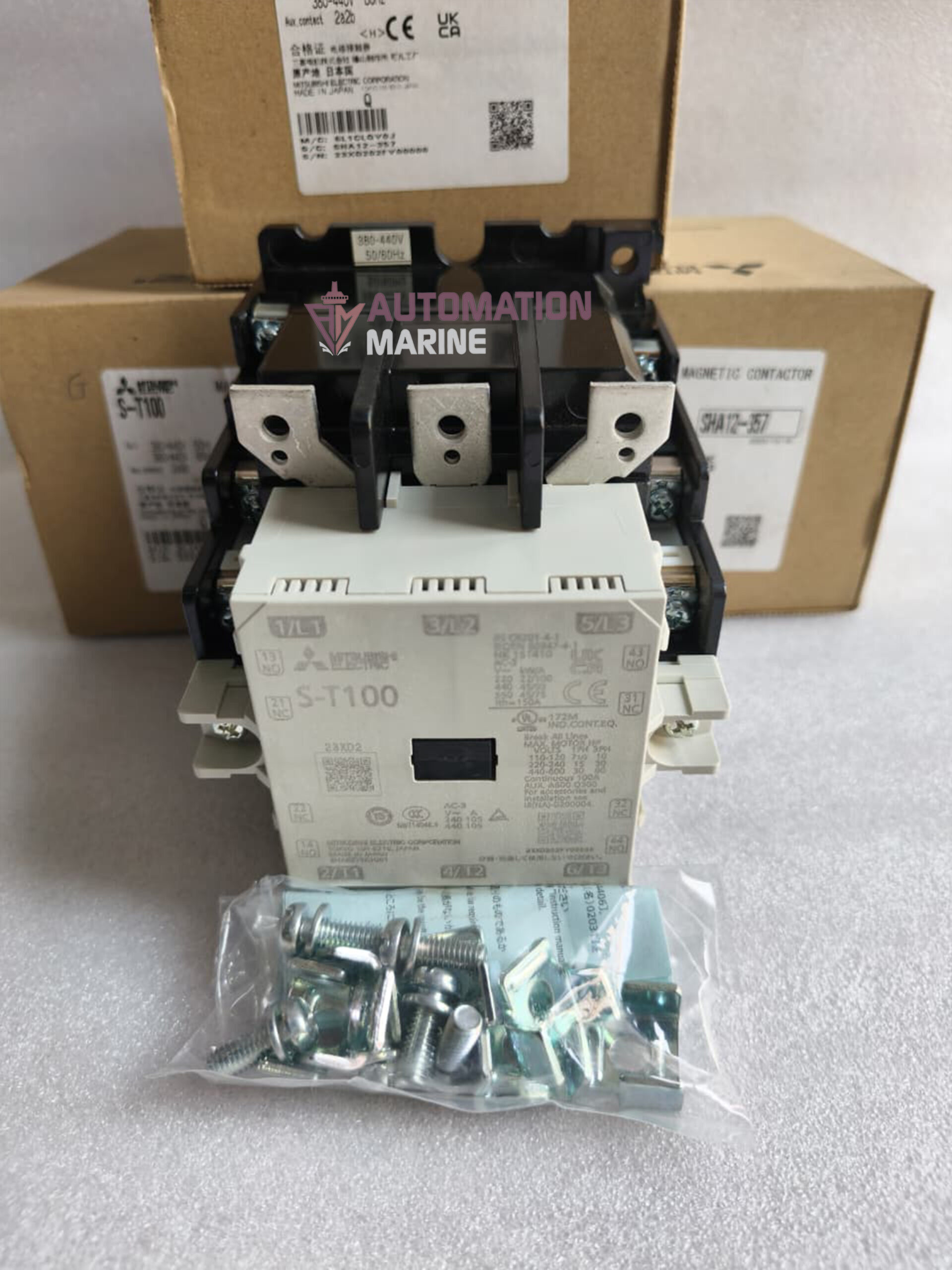 Mitsubishi Electric S-T100 (ST100) Magnetic Contactor | Heavy-Duty Industrial Motor Control Contactor CONTACTOR