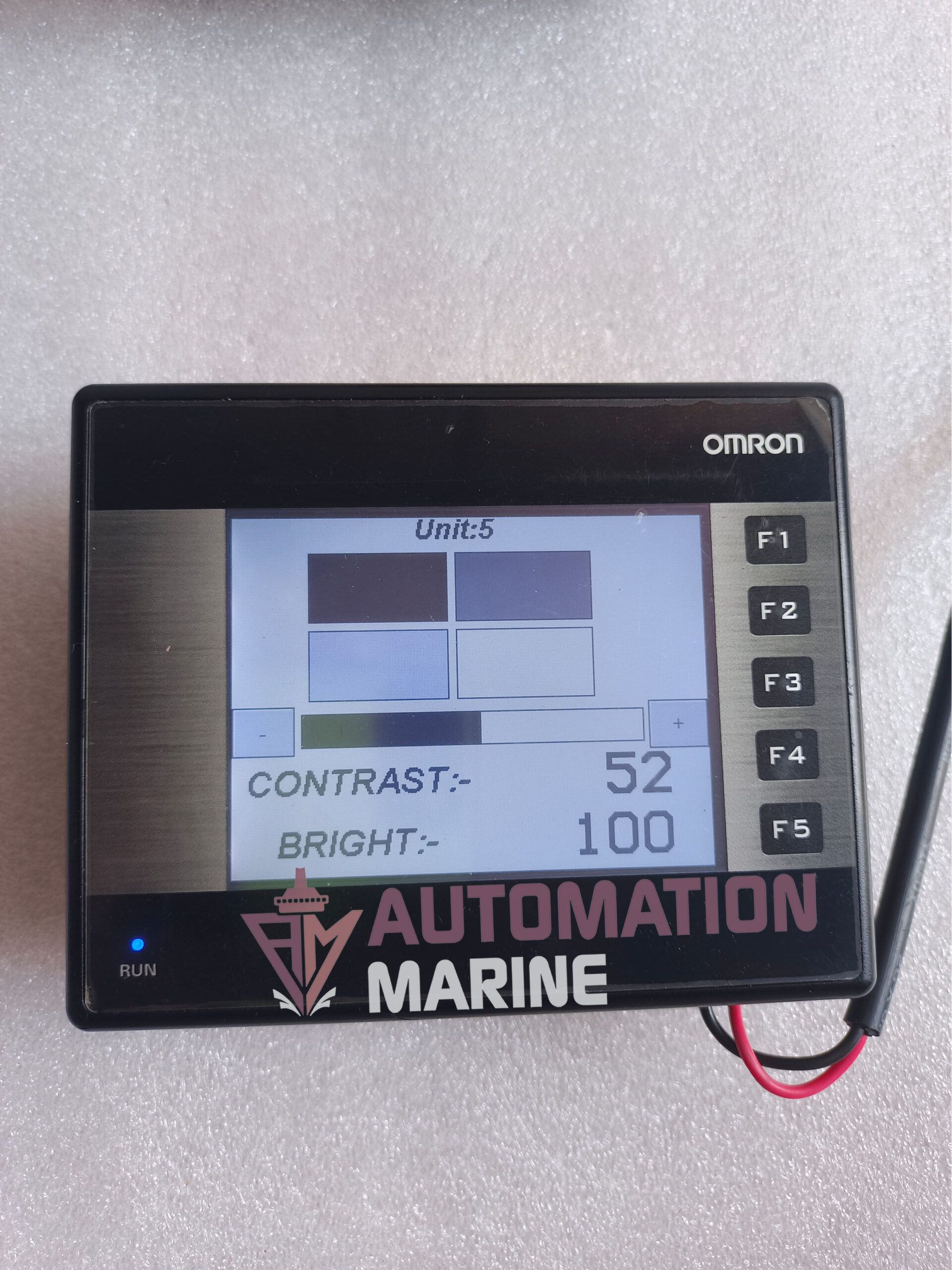 OMRON NQ3-MQ000-B – Compact Industrial Operator Interface for Automation Systems HUMAN MACHINE INTERFACE (HMI)