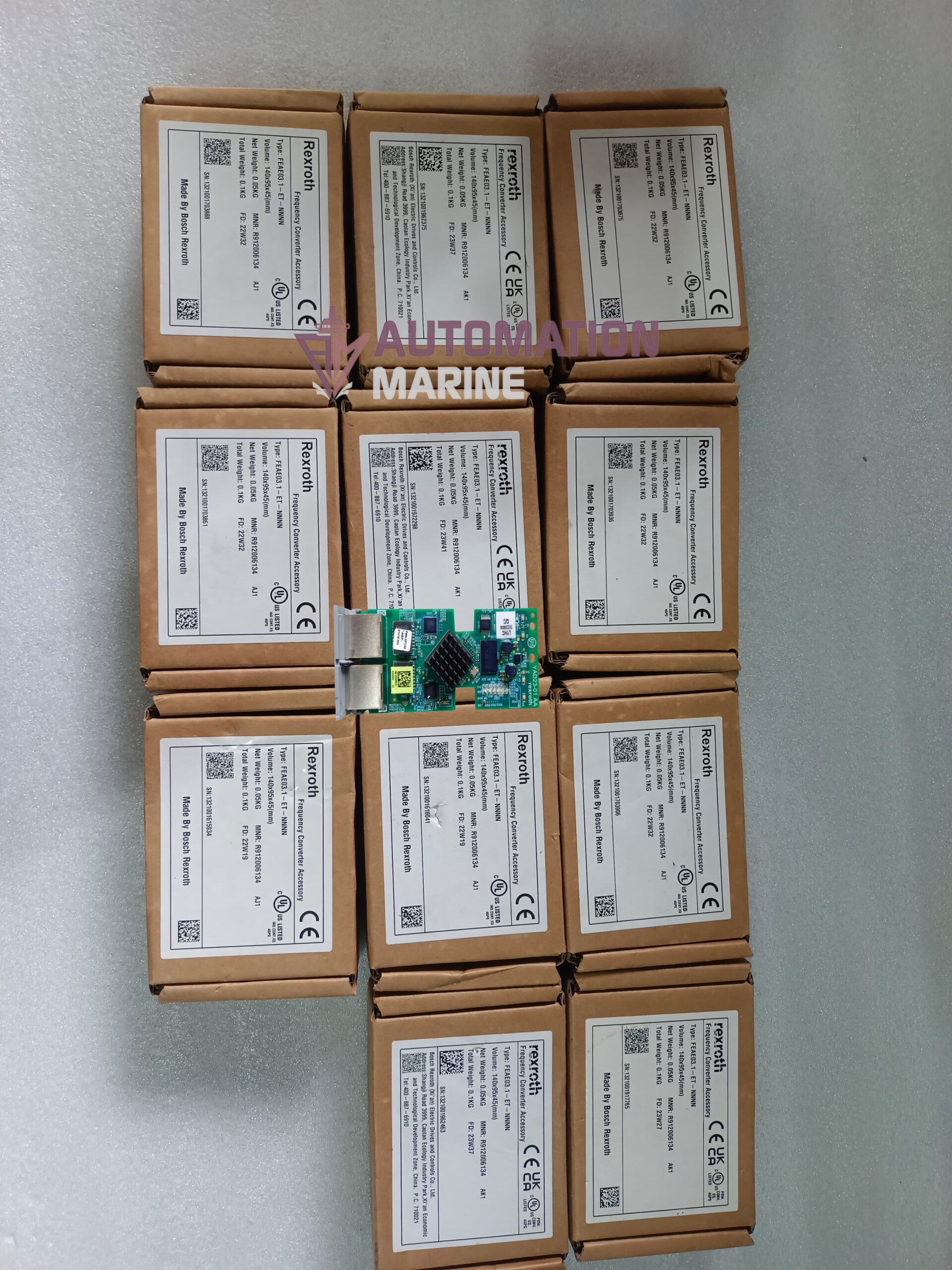 Bosch Rexroth FEAE03.1-ET-NNNN R912006134 Industrial Automation Control Module | High-Performance Drive System Component MODULE