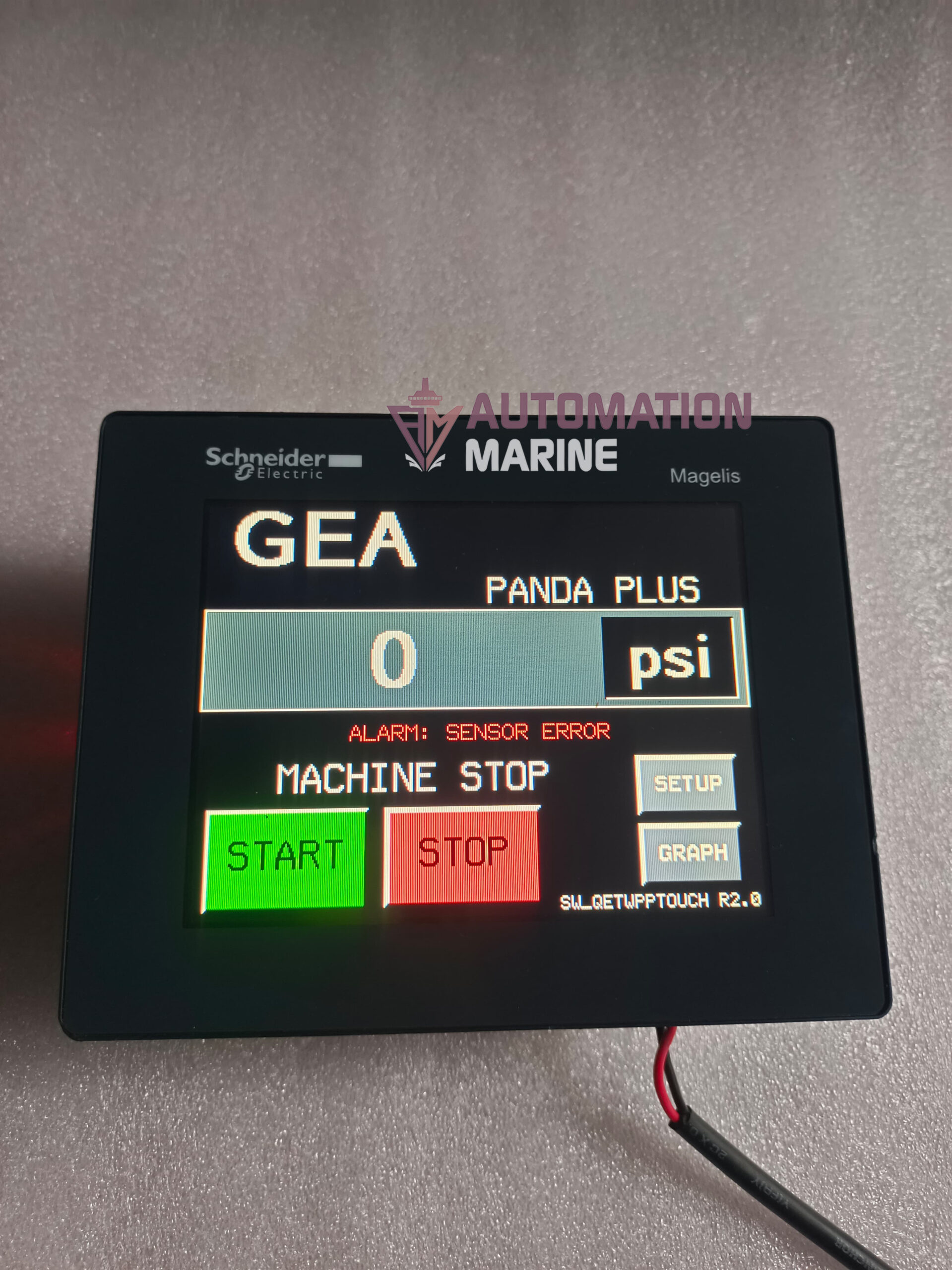 Schneider Electric HMIS85 Magelis HMI 8.4” Touchscreen Operator Panel | Model HMISBC | Industrial HMI Display HUMAN MACHINE INTERFACE (HMI)