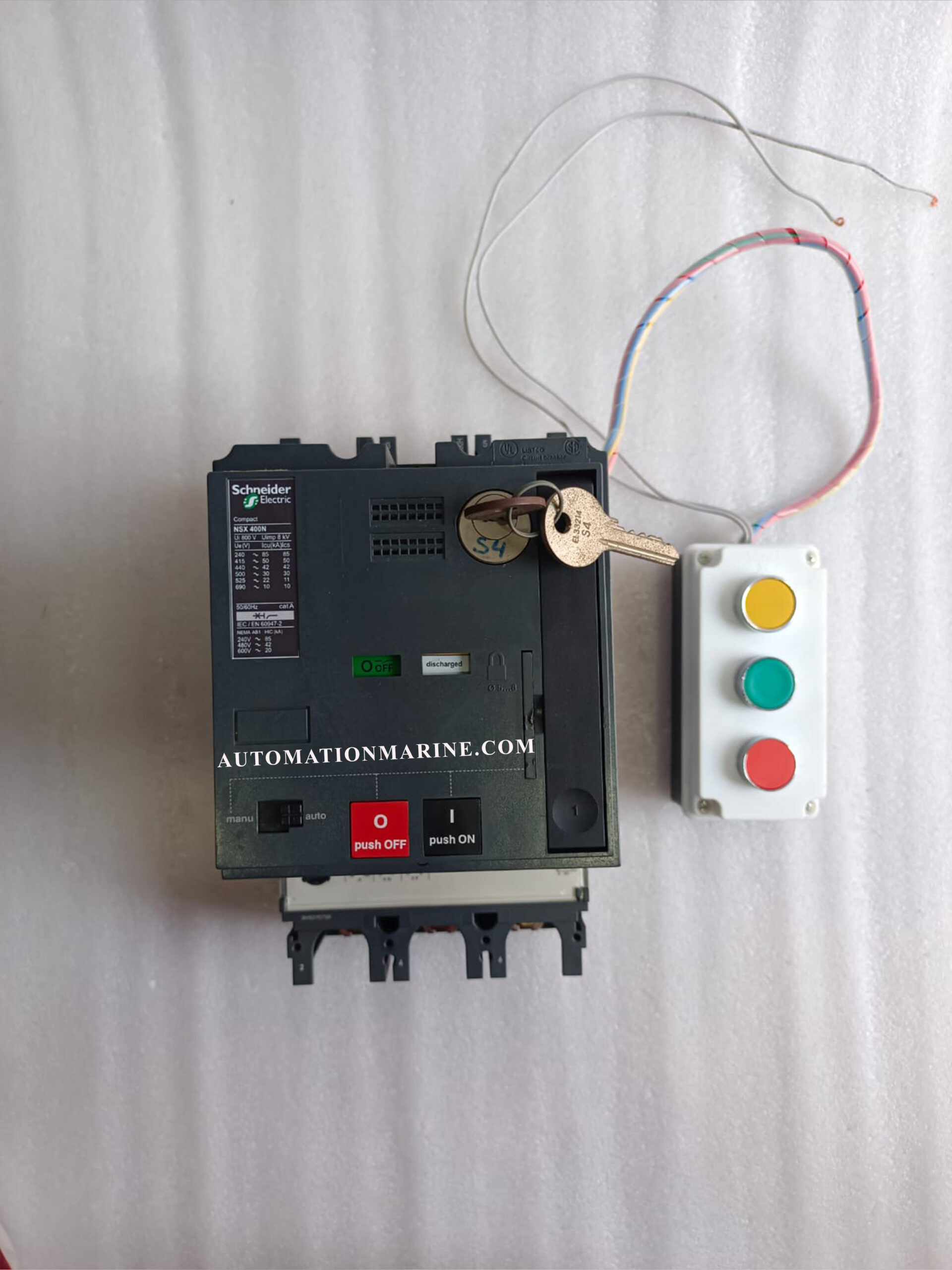 Schneider Electric NSX400N MCCB 400A 3/4 Pole Compact NSX Molded Case Circuit Breaker Thermal Magnetic MOULDED CASE CIRCUIT BREAKER (MCCB)