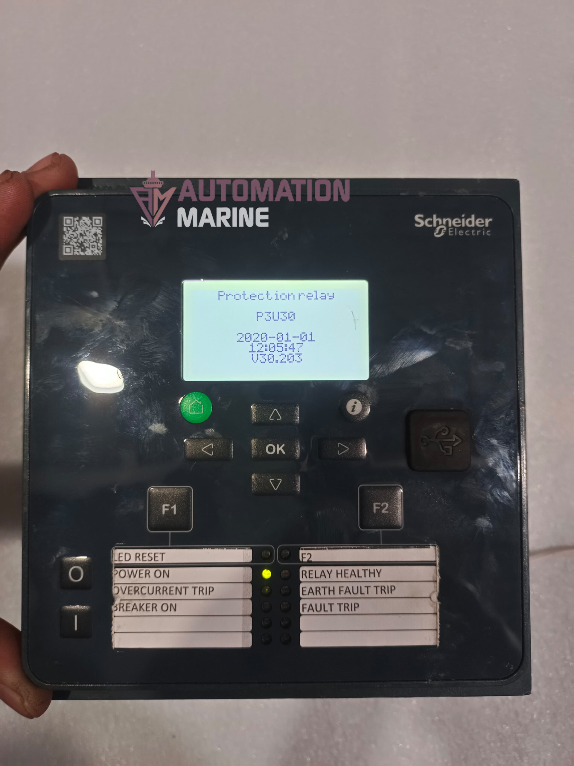 Schneider REL52008 P3U30-6AAA2BCAA Protection Relay – Advanced Digital Feeder And Power System Protection Relay RELAY