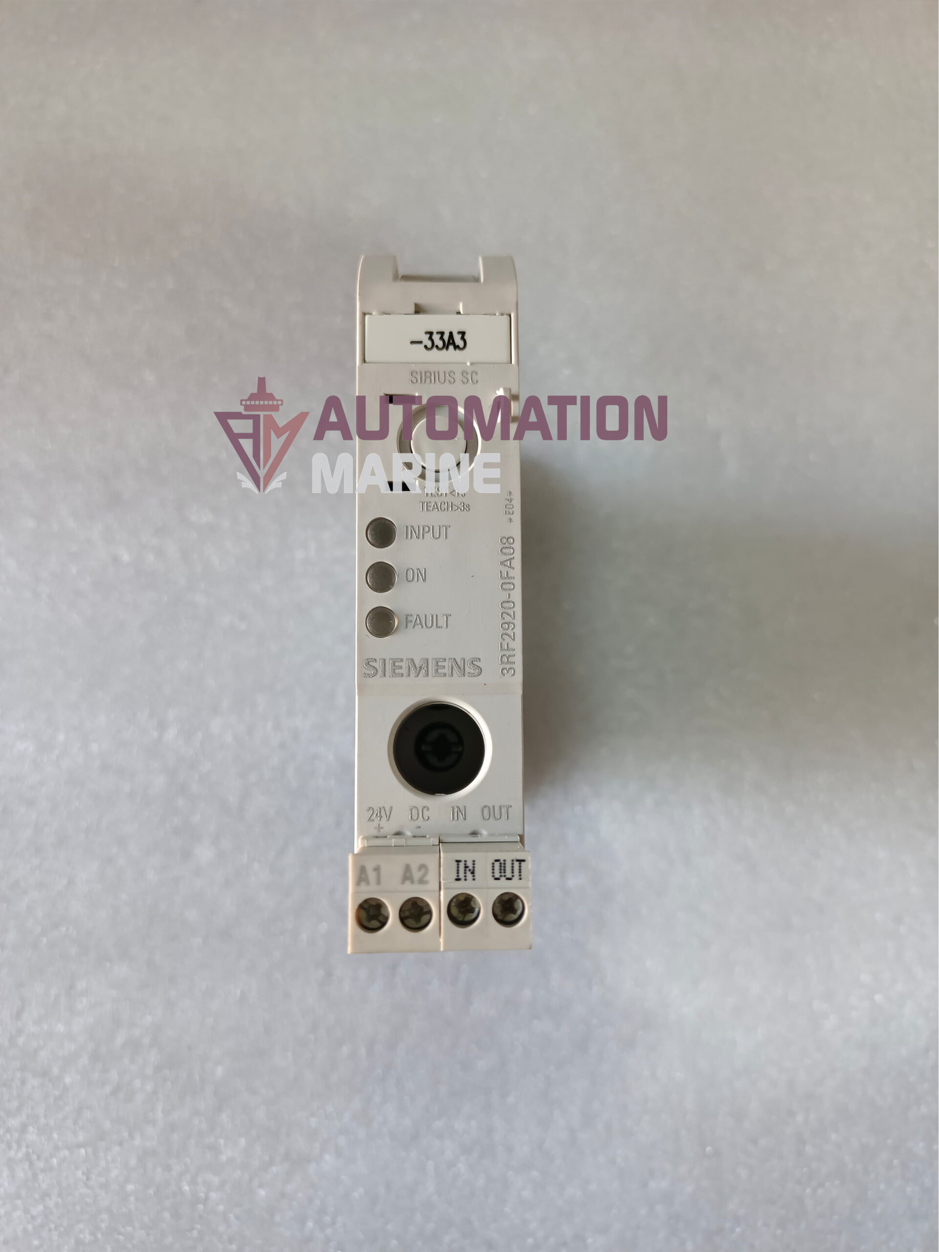 Siemens SIRIUS SC 3RF2320-1AA45 Solid State Contactor with 3RF2920-0FA08 Heat Sink | Industrial Electronic Switching Module CONTACTOR
