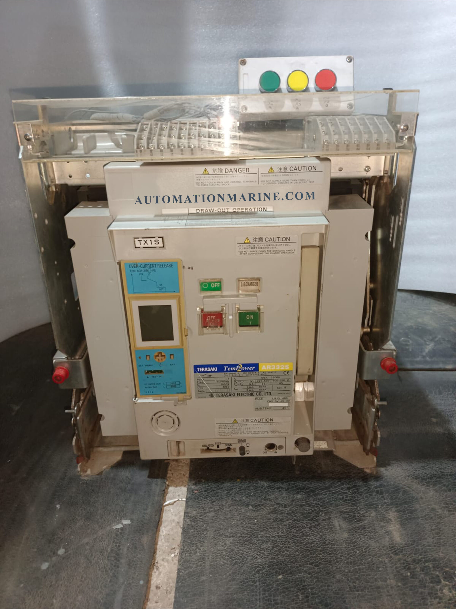 TERASAKI TemPower2 AR332S Air Circuit Breaker 3200A 3 Pole | Industrial Low Voltage ACB for Power Distribution AIR CIRCUIT BREAKER (ACB)