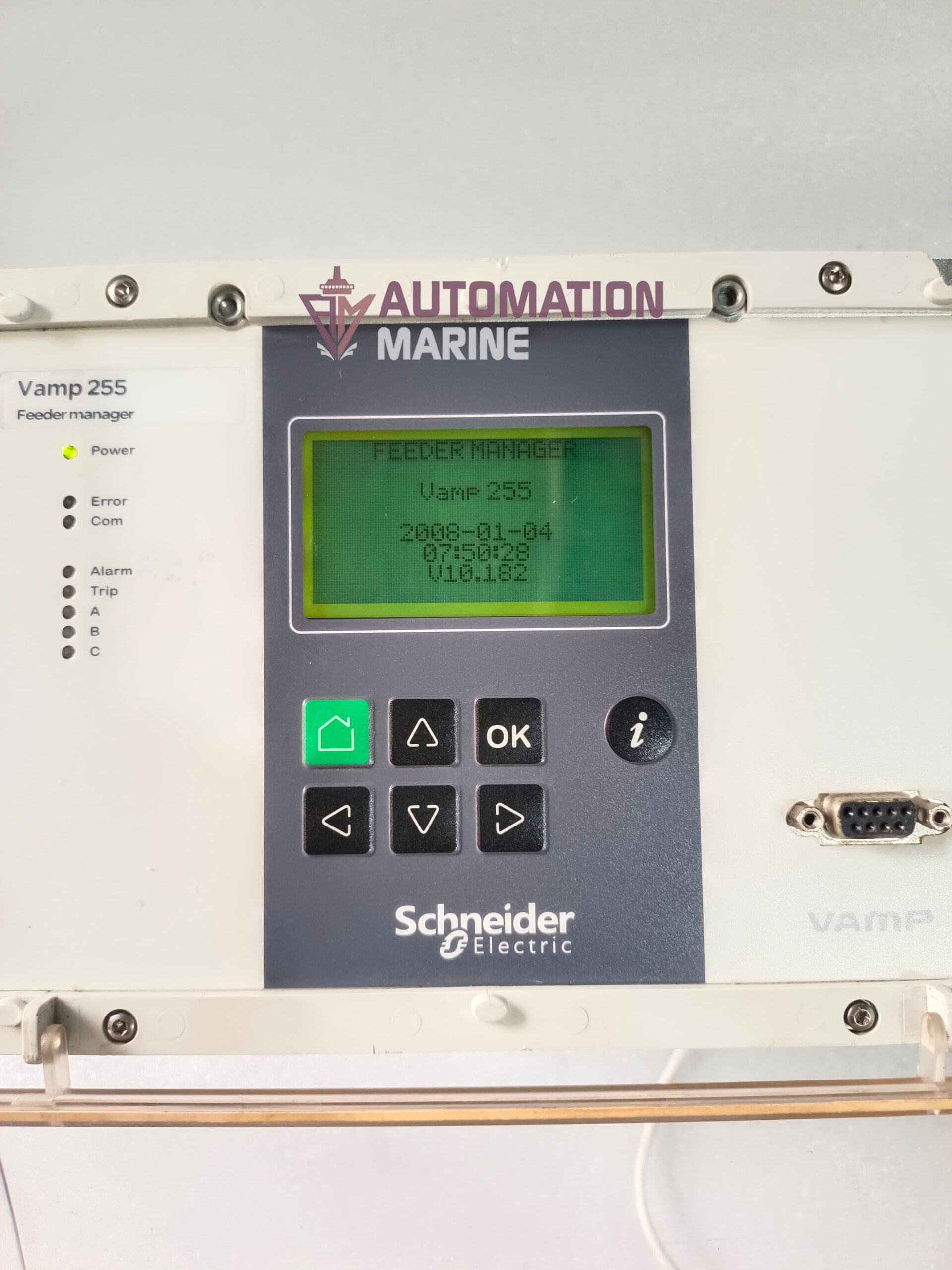 Schneider VAMP255 V255-070960 Feeder Manager – Advanced Digital Feeder Protection And Control Unit RELAY