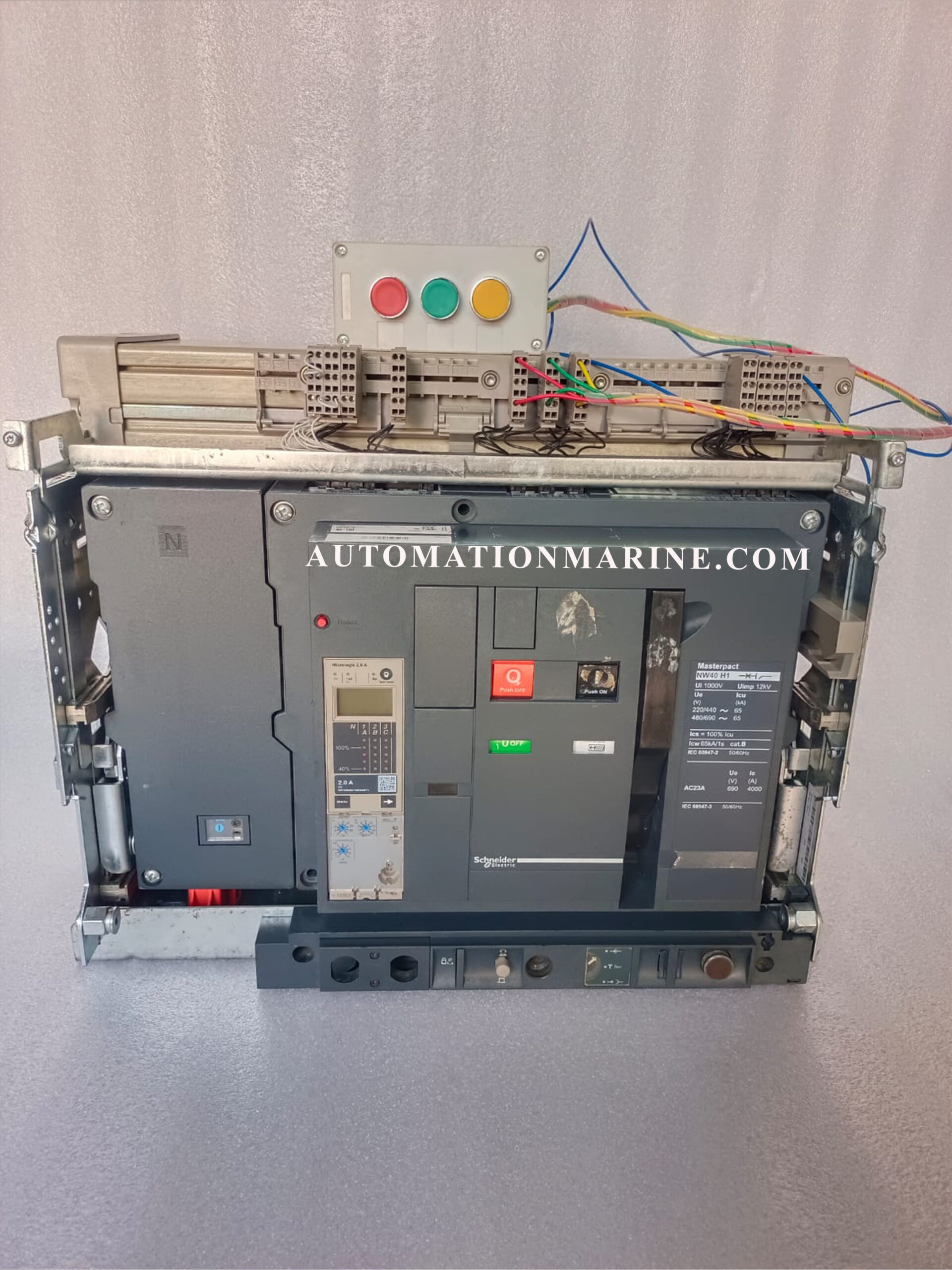 Schneider Electric Masterpact NW40 H1 Air Circuit Breaker (ACB) | High Performance Industrial Grade 4000A Circuit Breaker AIR CIRCUIT BREAKER (ACB)