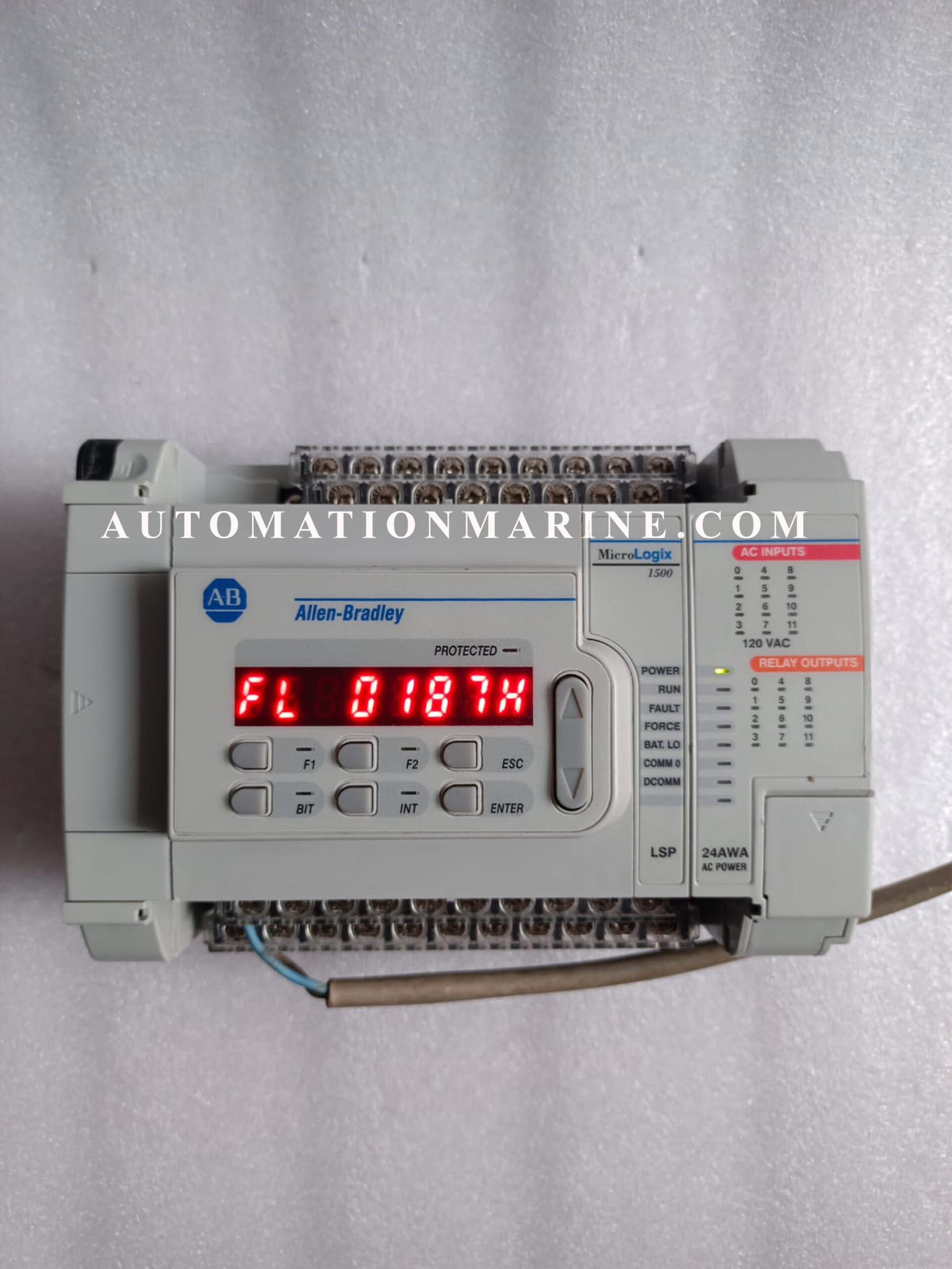 Allen-Bradley 1764-24AWA MicroLogix 1500 PLC Controller Module – Compact Industrial Automation CPU Unit PROGRAMMABLE LOGIC CONTROLLER (PLC)