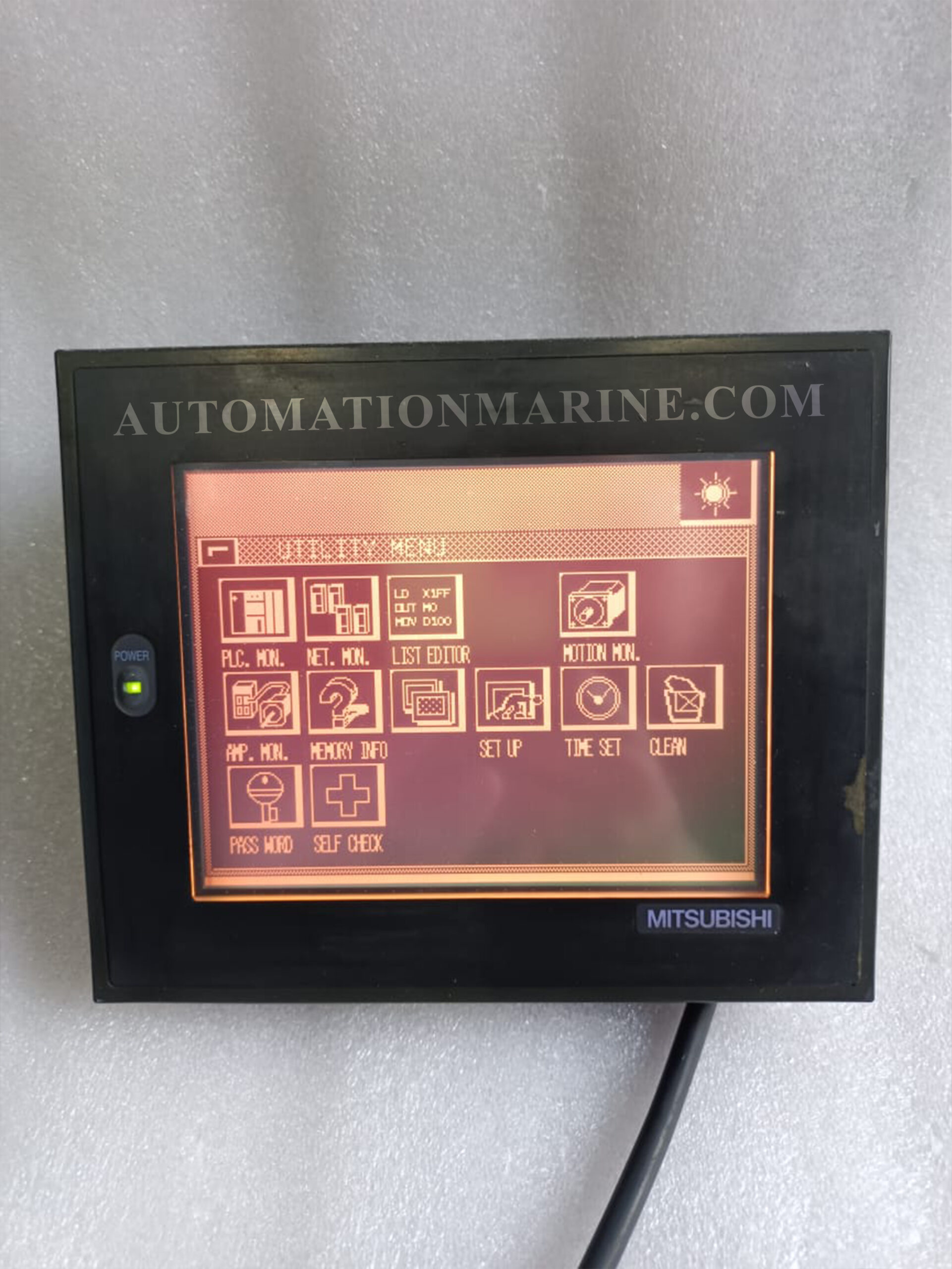 Mitsubishi A953GOT-LBD GOT Series HMI Touch Panel Industrial Operator Interface Display HUMAN MACHINE INTERFACE (HMI)