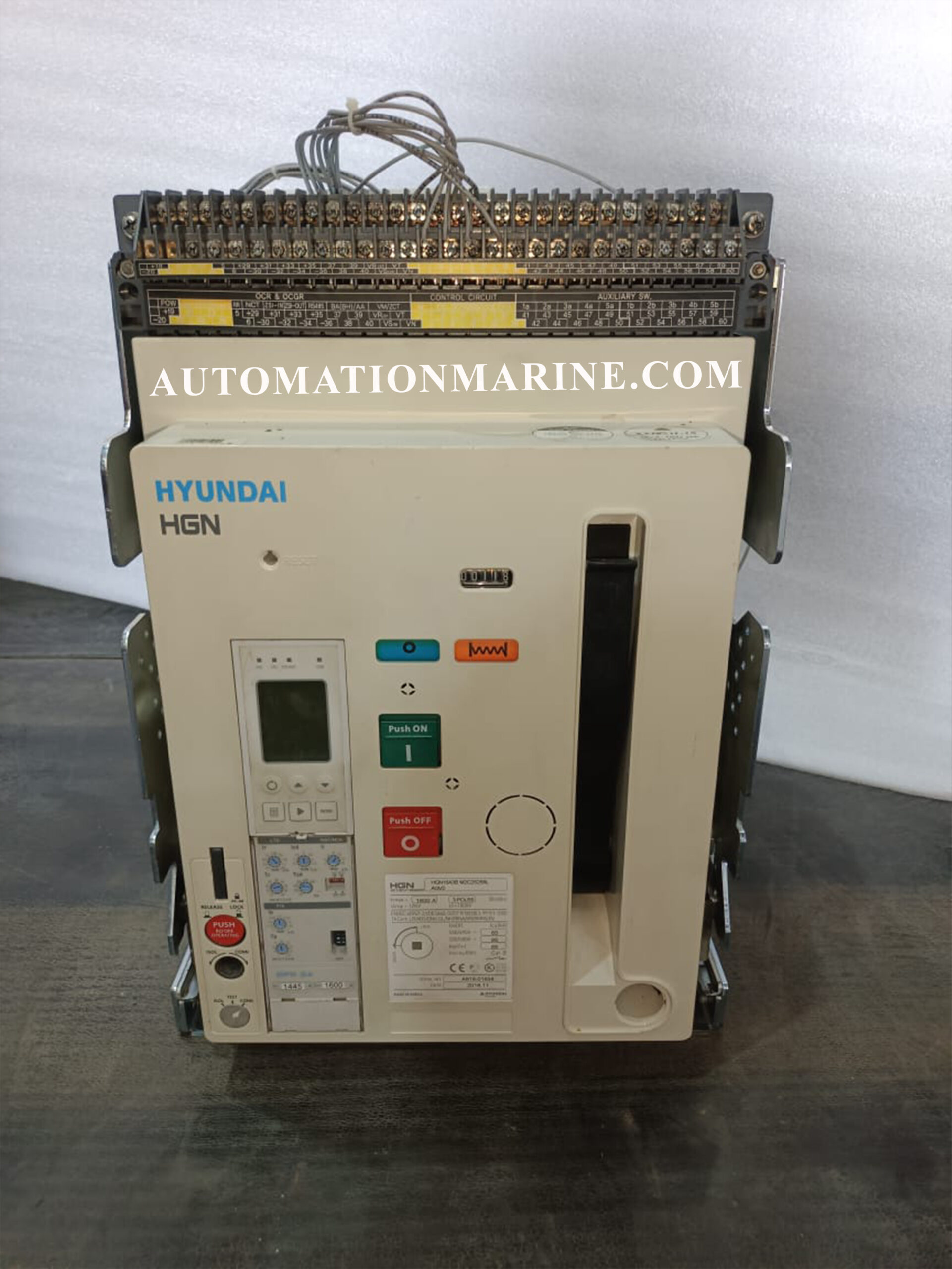 Hyundai HGN16A3B M2C2S258L Air Circuit Breaker 1600A, Drawout Type, 3 Pole, Electronic Trip Unit – HGN Series ACB AIR CIRCUIT BREAKER (ACB)