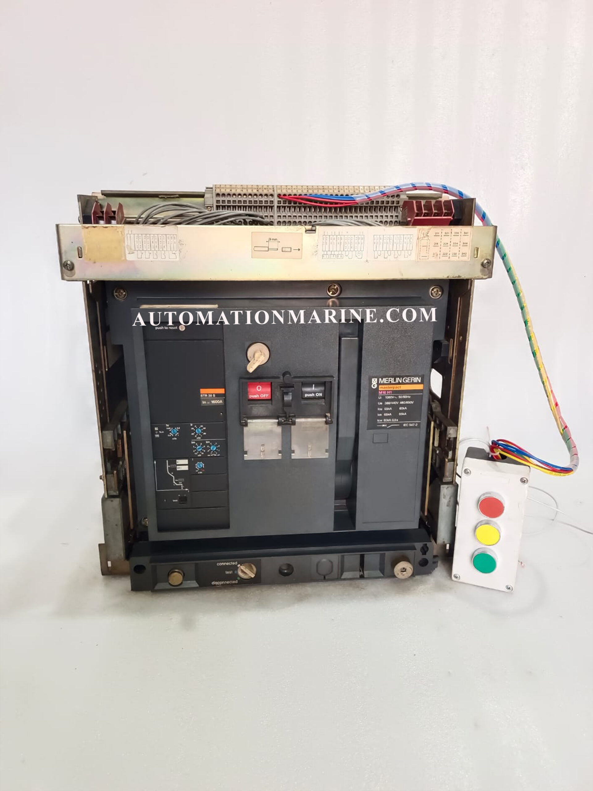 Schneider Electric Merlin Gerin Masterpact M16H1 Air Circuit Breaker 1600A, Drawout Type ACB for Industrial LV Panels AIR CIRCUIT BREAKER (ACB)