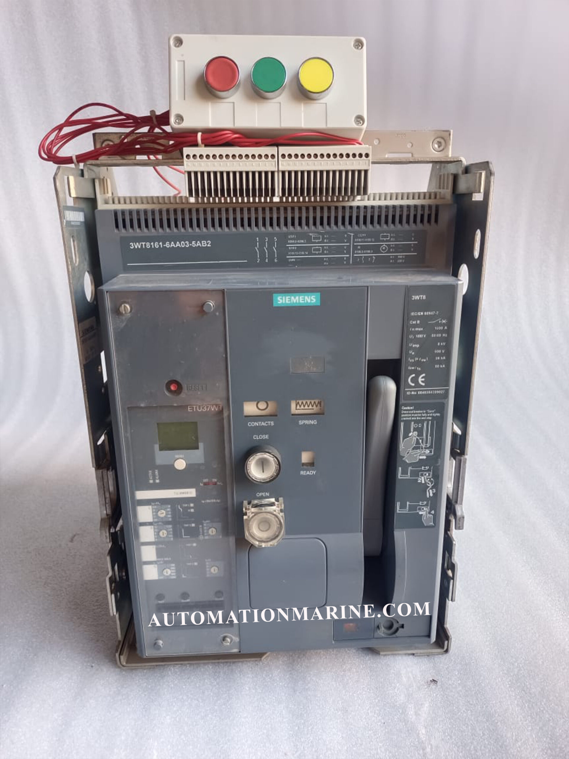 Siemens 3WT8161-6AA03-5AB2 1600A 3-Pole Air Circuit Breaker – High Performance Industrial ACB AIR CIRCUIT BREAKER (ACB)