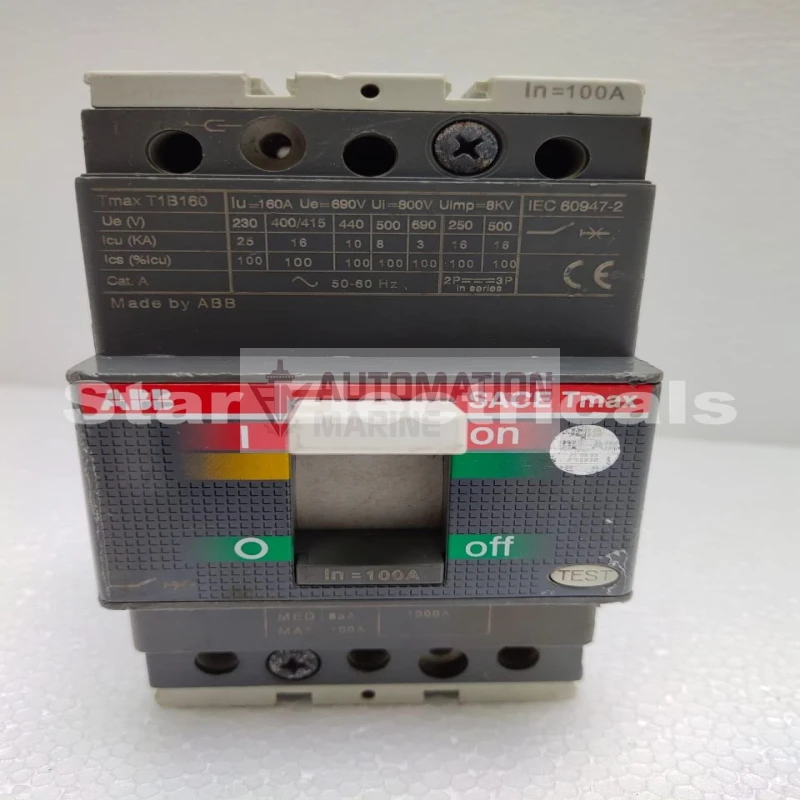 ABB Tmax T1C 160 3 Pole, 160A, 690V MCCB MCCB