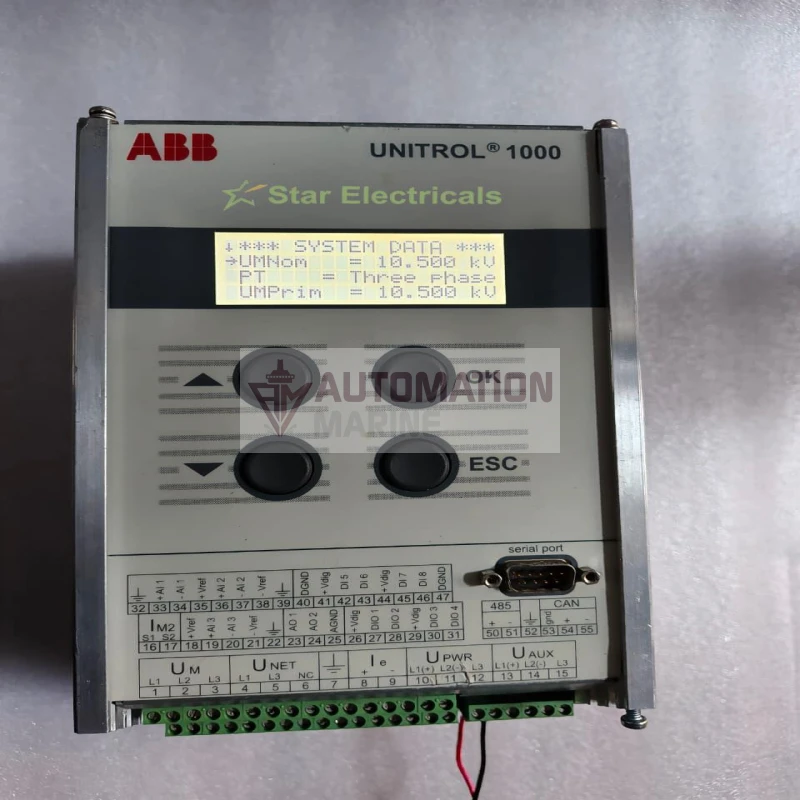 ABB UNITROL 1000 AVR AUTOMATIC VOLATAGE REGULATOR (AVR)