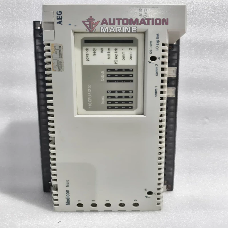AEG Modicon 110-CPU-512-00 Micro PLC CPU Controller PROGRAMMABLE LOGIC CONTROLLER (PLC)