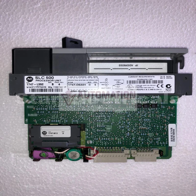 ALLEN-BRADLEY 1747-L552 SLC 500 Processor Unit Module CPU