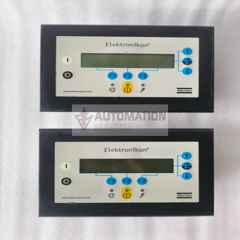 Atlas Copco 1900 0710 32 Elektronikon IIID Compressor Controller Panel HUMAN MACHINE INTERFACE (HMI)