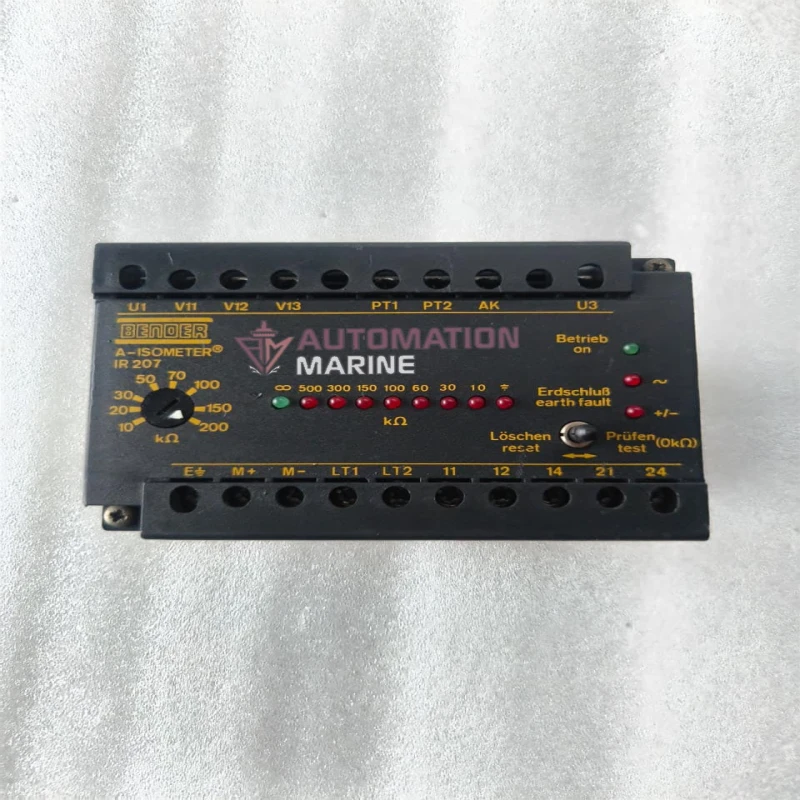 BENDER IR207L-R Insulation Monitoring Relay RELAY