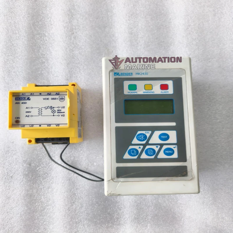 BENDER B95100002 MK2430-12 Remote Alarm Indicator Test Unit OTHERS