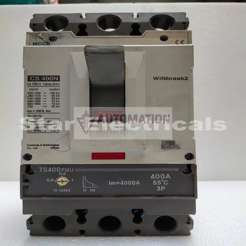 C AND S WinBreak2 CS 400N 400A 3P MCCB MCCB