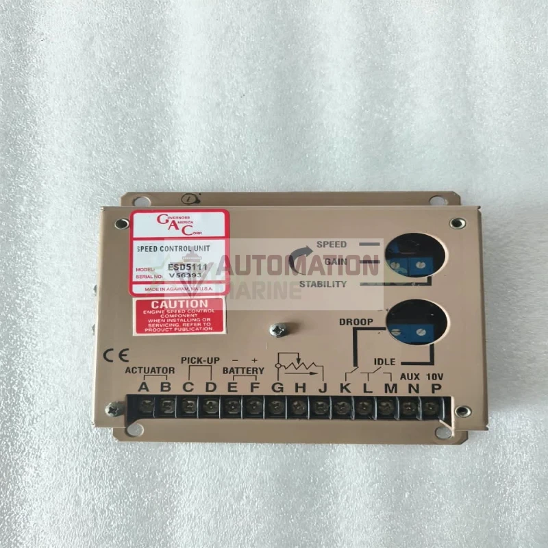 GAC ESD5111 Electronic Engine Speed Control Unit Governor CONTROLLER