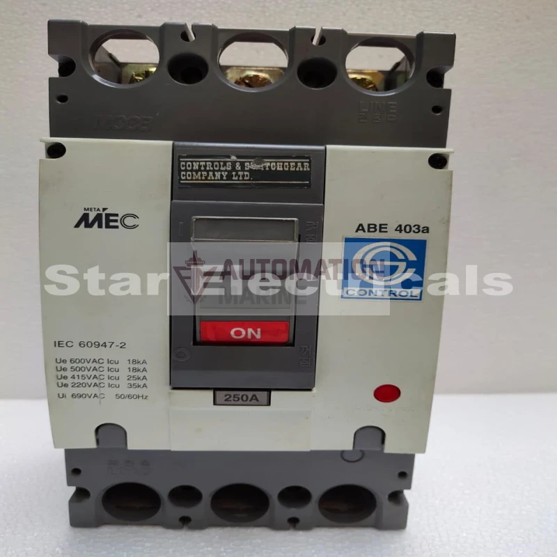 LG MEC ABE 403a 400A 3-Pole Molded Case Circuit Breaker MCCB