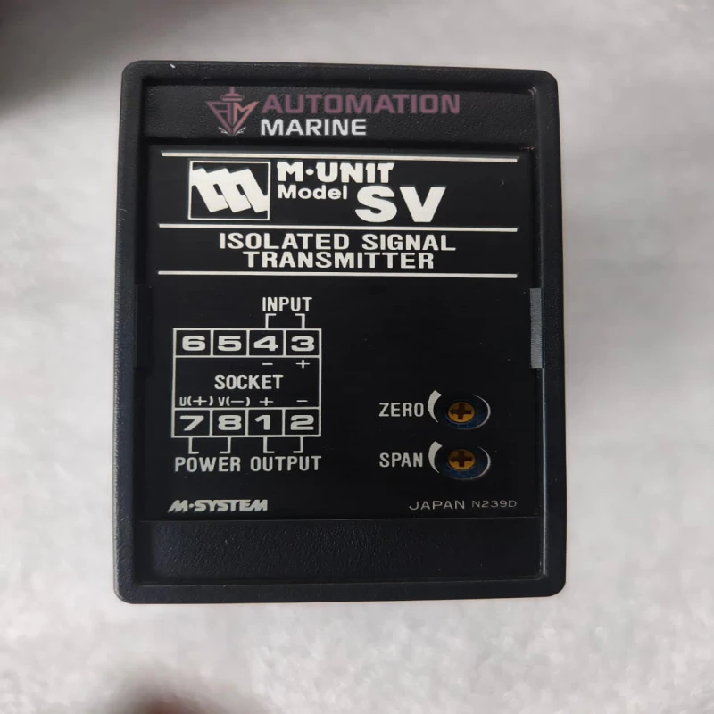 M-SYSTEM SV-6A-C Isolated Signal Transmitter CONVERTER