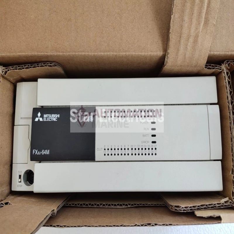 Mitsubishi Electric FX3U-64MR/ES-A Programmable Logic Controller (PLC) Main Unit PLC